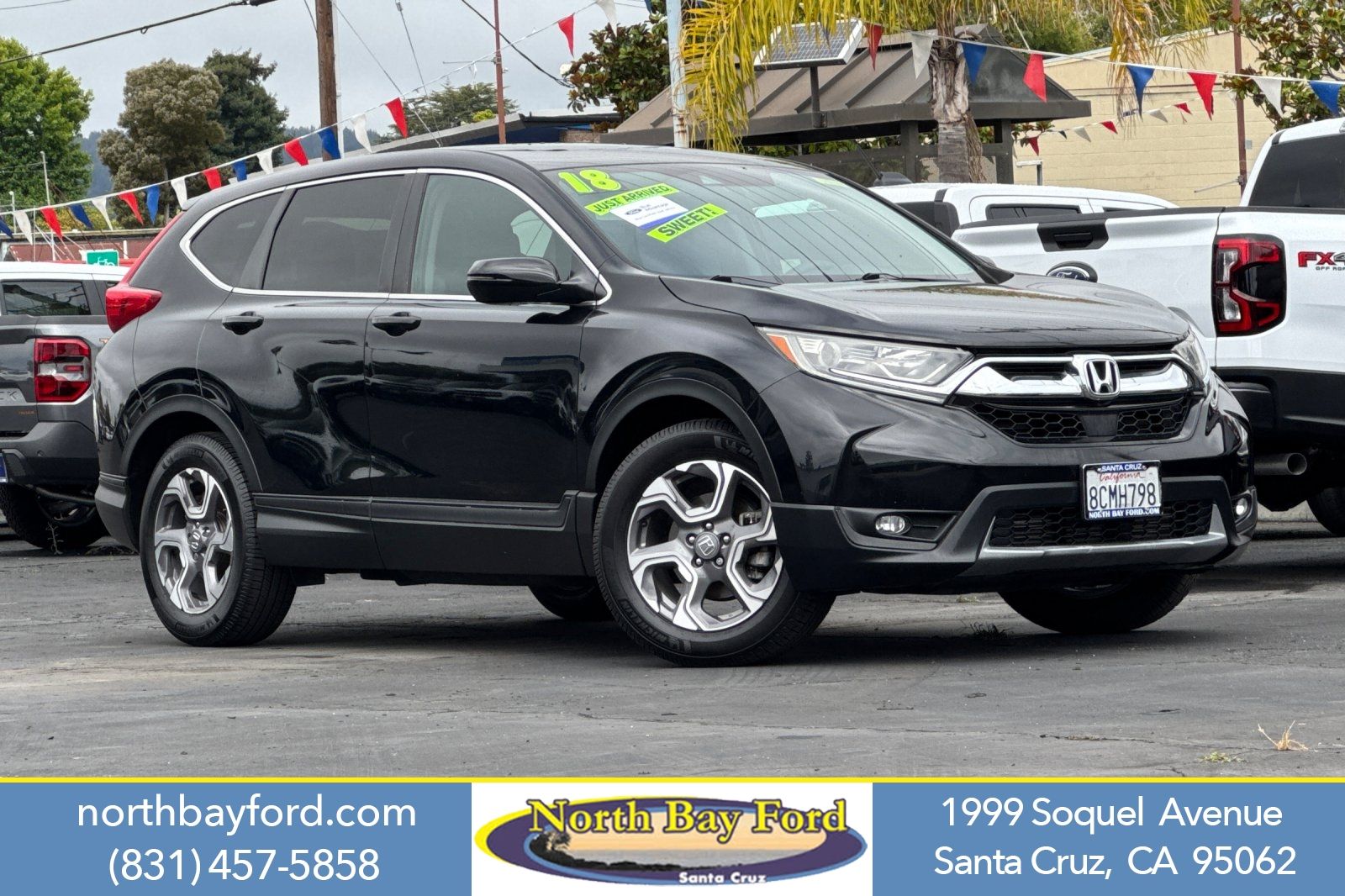 Black 2018 Honda CR-V SUV / Crossover Front-Wheel Drive Continuously Variable Transmission