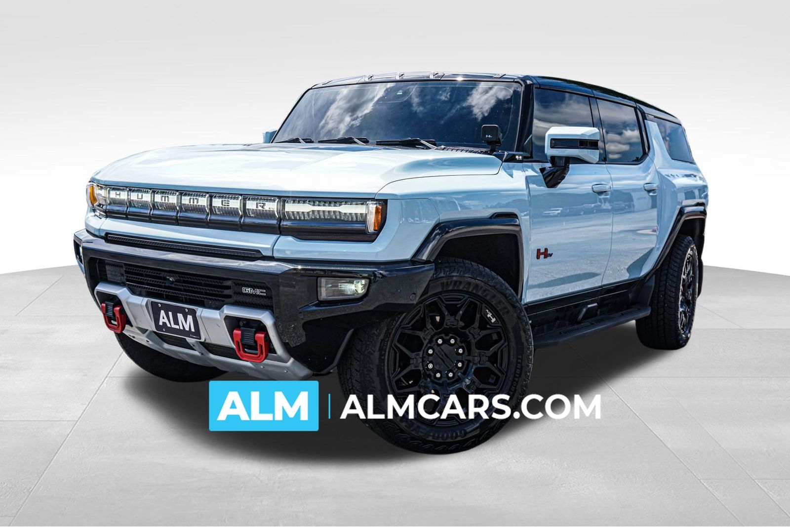 Tide Metallic (Ice Blue) 2024 GMC Hummer EV SUV 2X AWD SUV / Crossover All-Wheel Drive 1-Speed Automatic