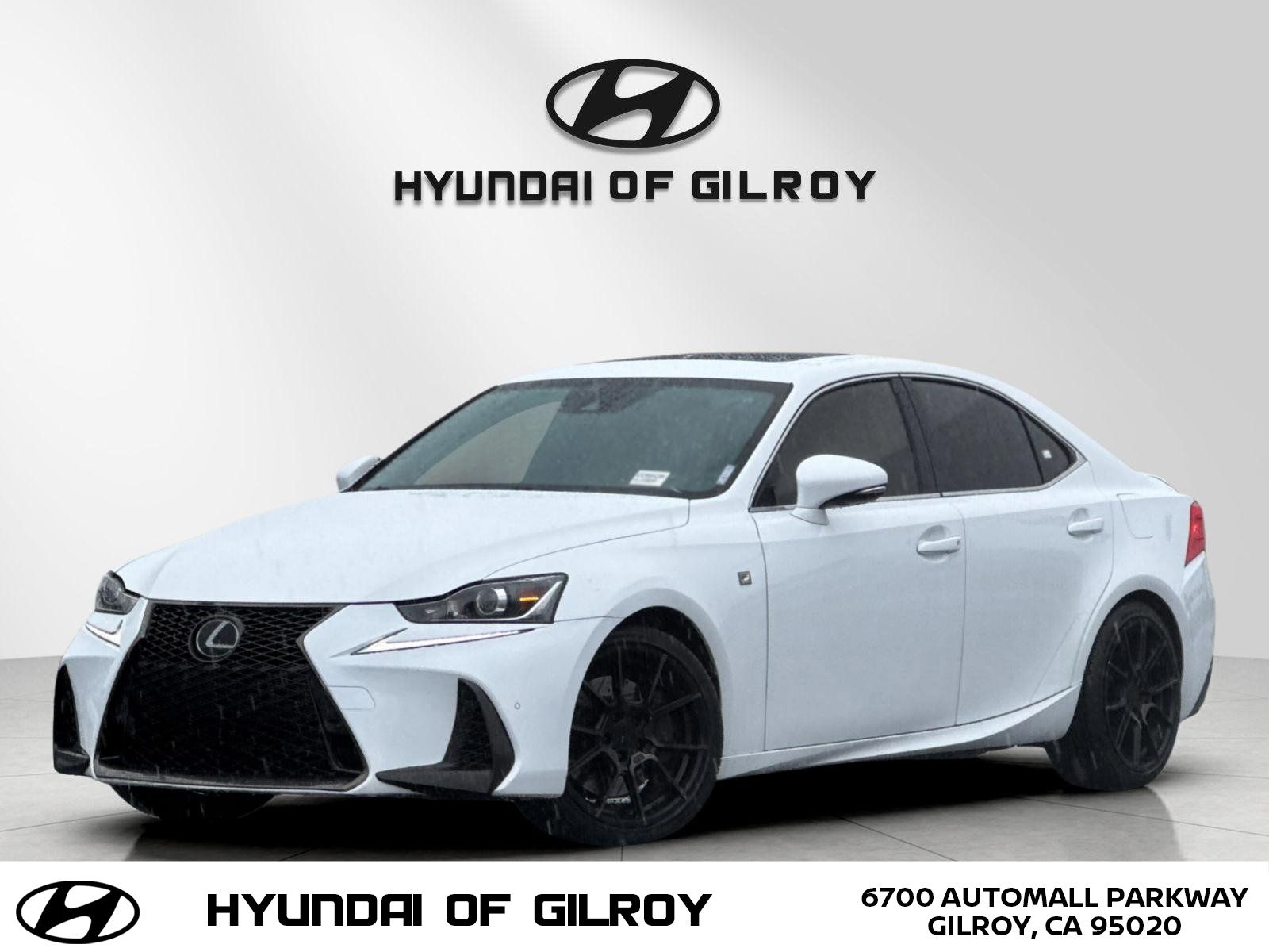 Ultra White 2019 Lexus IS 300 RWD Sedan Rear-Wheel Drive 8-Speed Dual Clutch