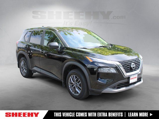 Super Black 2023 Nissan Rogue SUV / Crossover All-Wheel Drive Continuously Variable Transmission