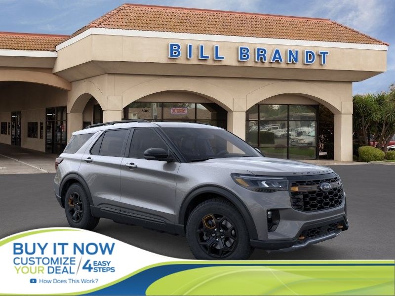 Carbonized Gray Metallic 2026 Ford Explorer Tremor AWD SUV / Crossover All-Wheel Drive Automatic