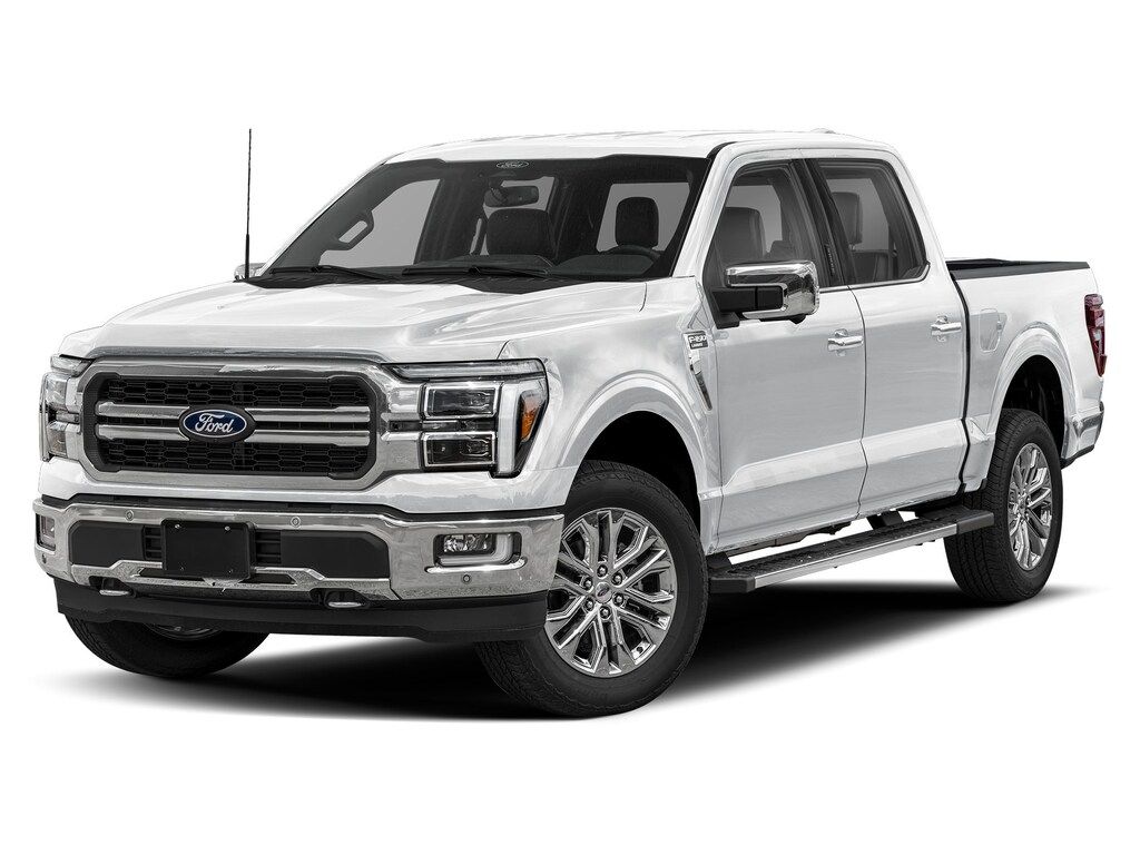 Star White Metallic Tri-Coat 2025 Ford F-150 Pickup Truck Four-Wheel Drive Automatic