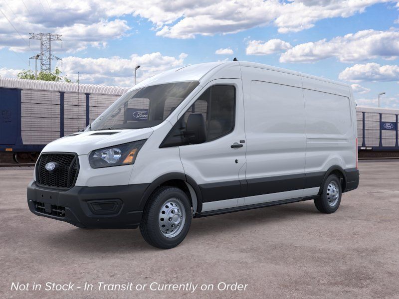 Oxford White 2026 Ford Transit Cargo Van All-Wheel Drive