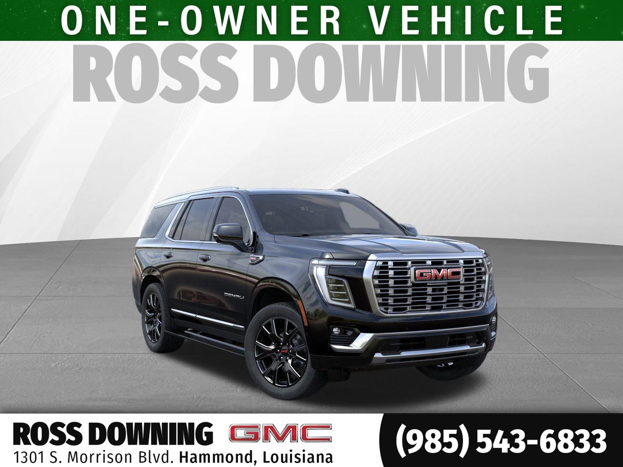 Onyx Black 2026 GMC Yukon SUV / Crossover Four-Wheel Drive