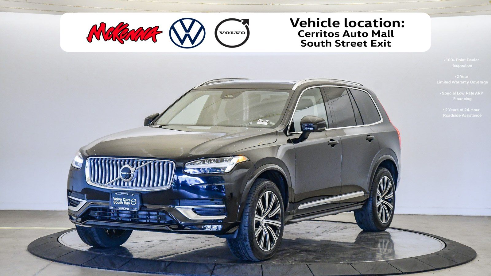 Onyx Black Metallic 2025 Volvo XC90 SUV / Crossover All-Wheel Drive Automatic