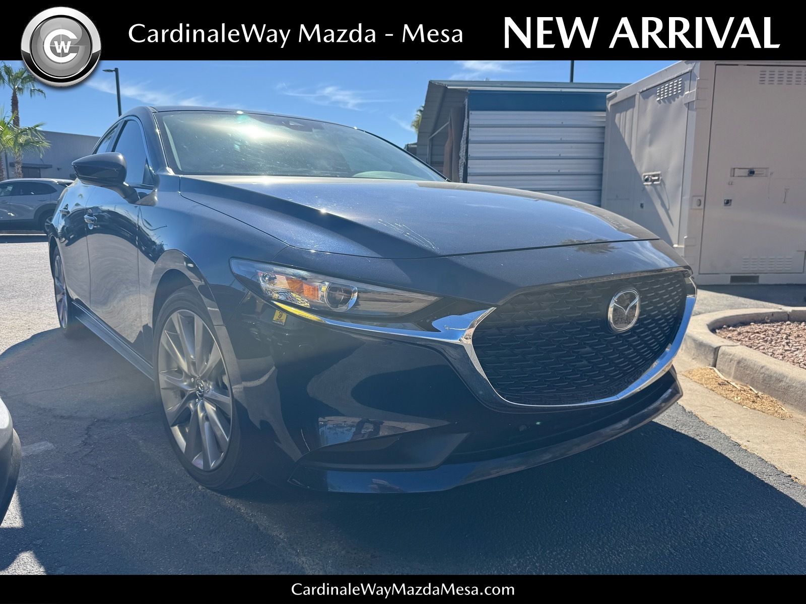 Crystal Blue 2023 Mazda MAZDA3 Sedan Front-Wheel Drive 6-Speed Automatic