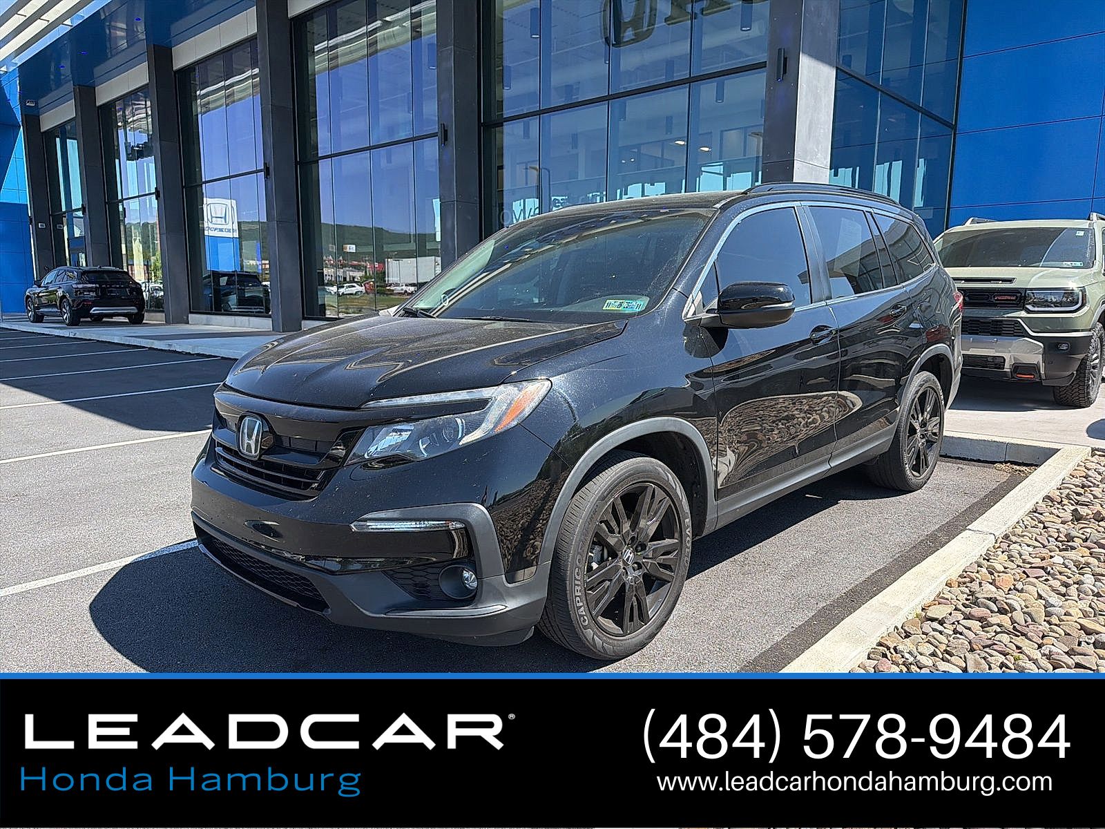Crystal Black Pearl 2021 Honda Pilot SE AWD SUV / Crossover All-Wheel Drive 9-Speed Automatic