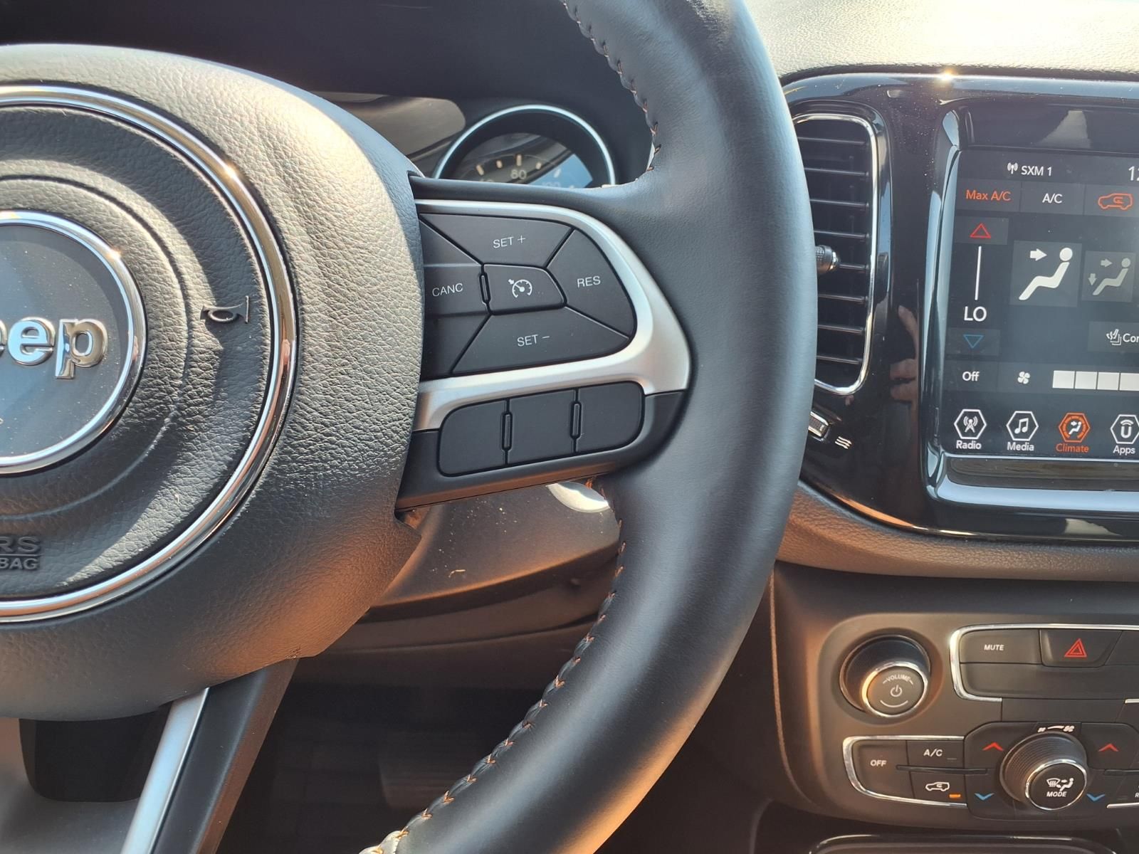 2019 Jeep Compass Limited Silver at Bravo Nissan