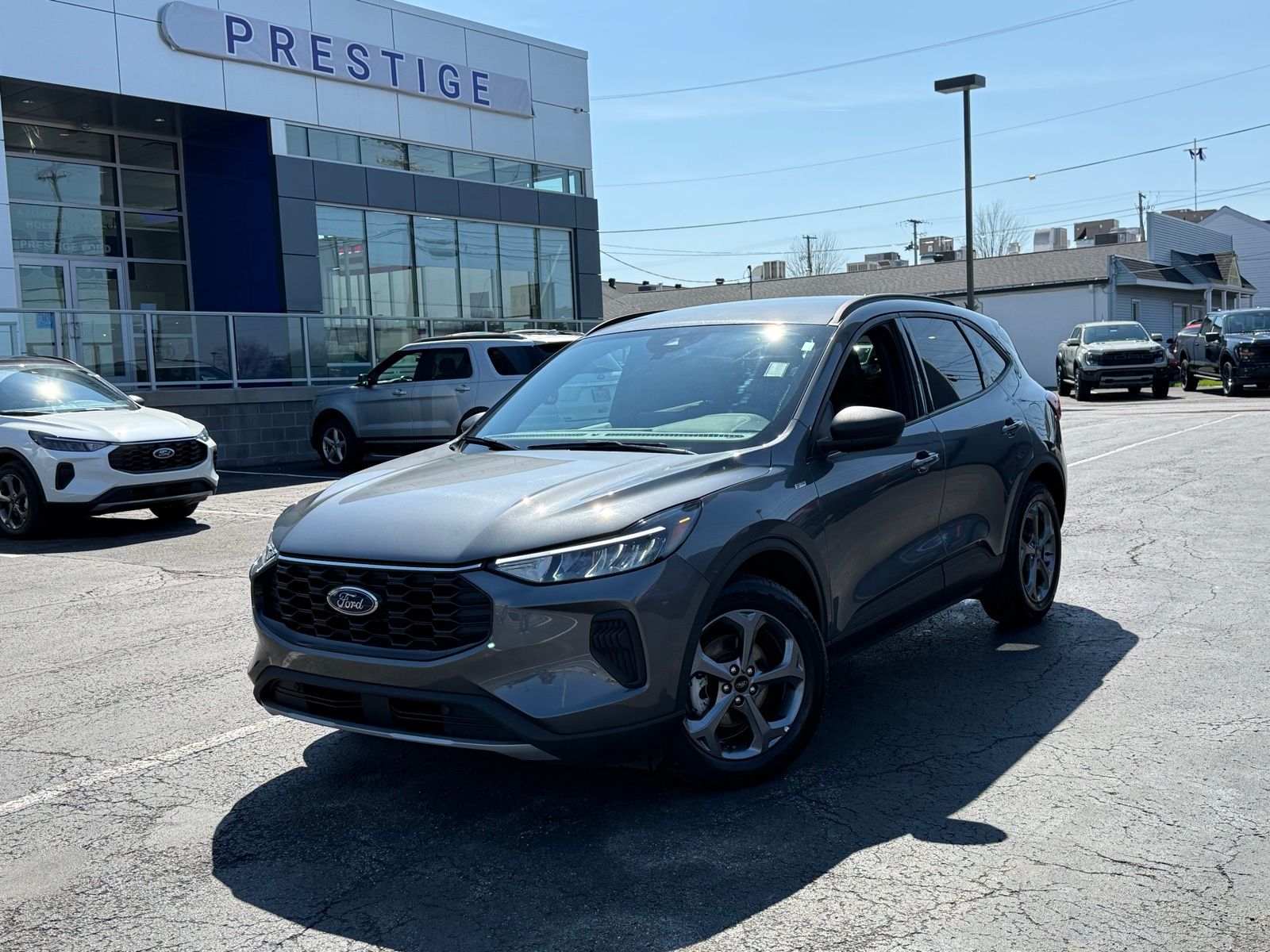 Gray Metallic 2025 Ford Escape SUV / Crossover Front-Wheel Drive 8-Speed Automatic
