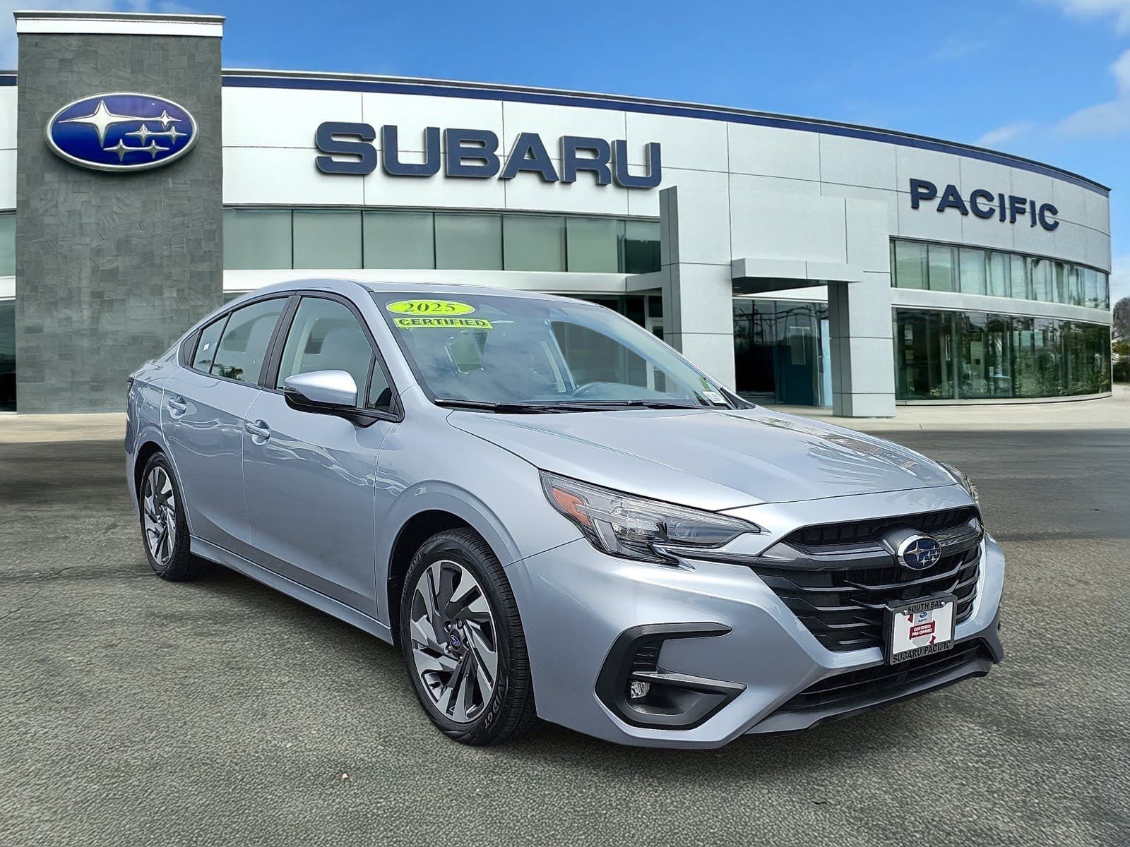 Ice Silver Metallic 2025 Subaru Legacy Sedan All-Wheel Drive Continuously Variable Transmission