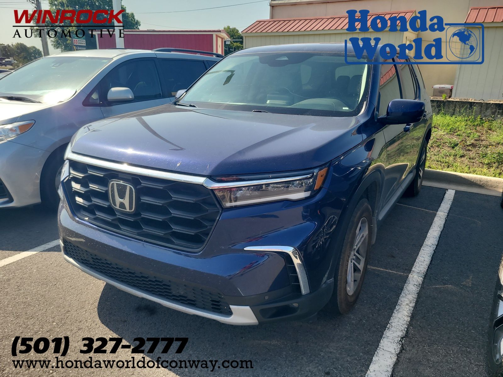 Black (Obsidian Blue Pearl) 2023 Honda Pilot SUV / Crossover Front-Wheel Drive Automatic