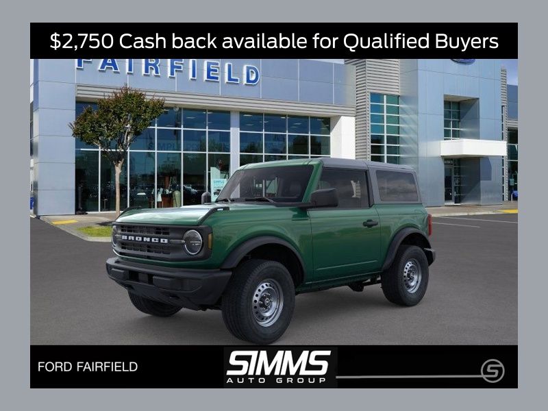 Eruption Green Metallic 2025 Ford Bronco 2-Door 4WD SUV / Crossover Four-Wheel Drive 7-Speed Manual