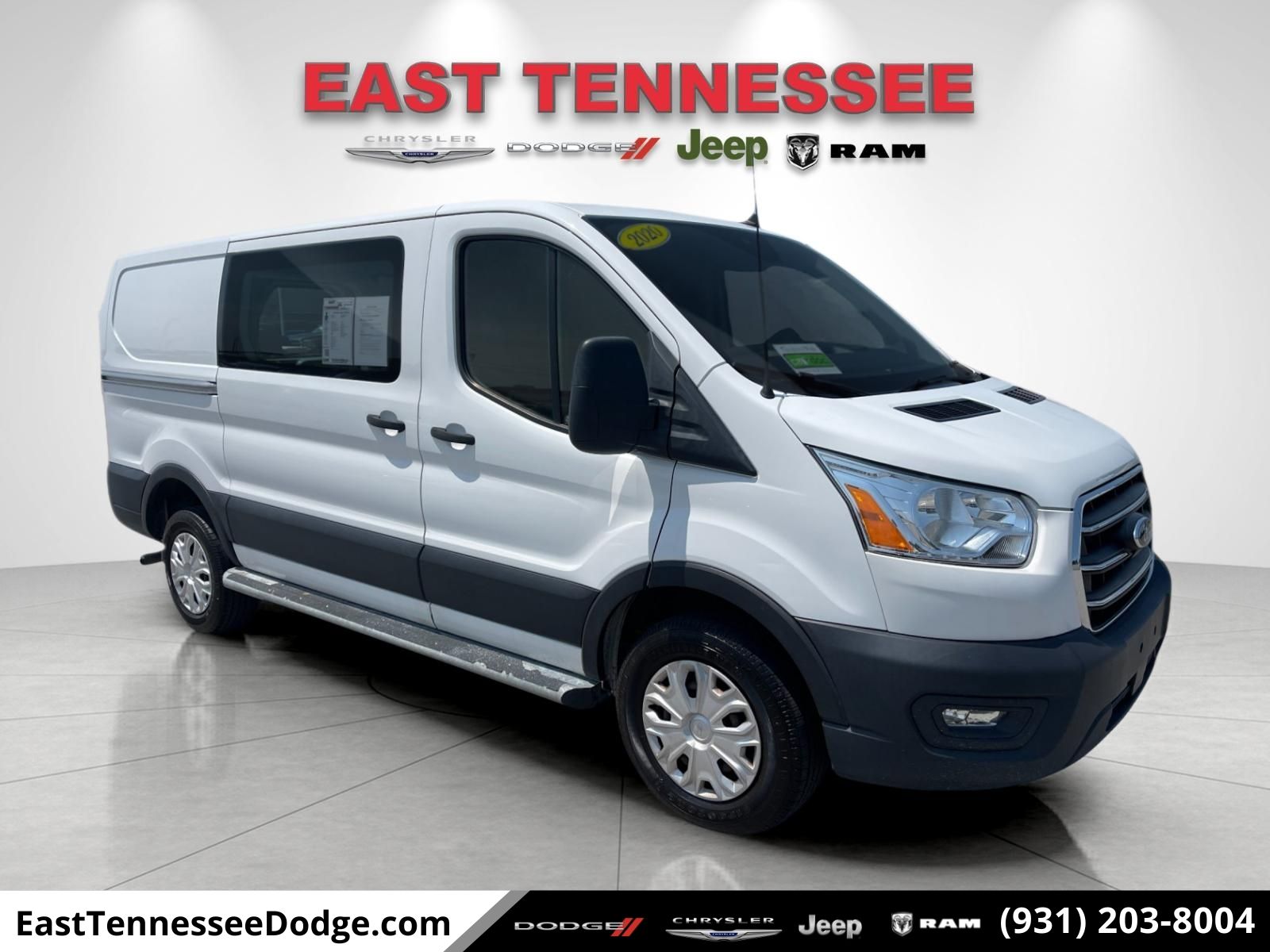 Oxford White 2020 Ford Transit Cargo Van Rear-Wheel Drive Automatic