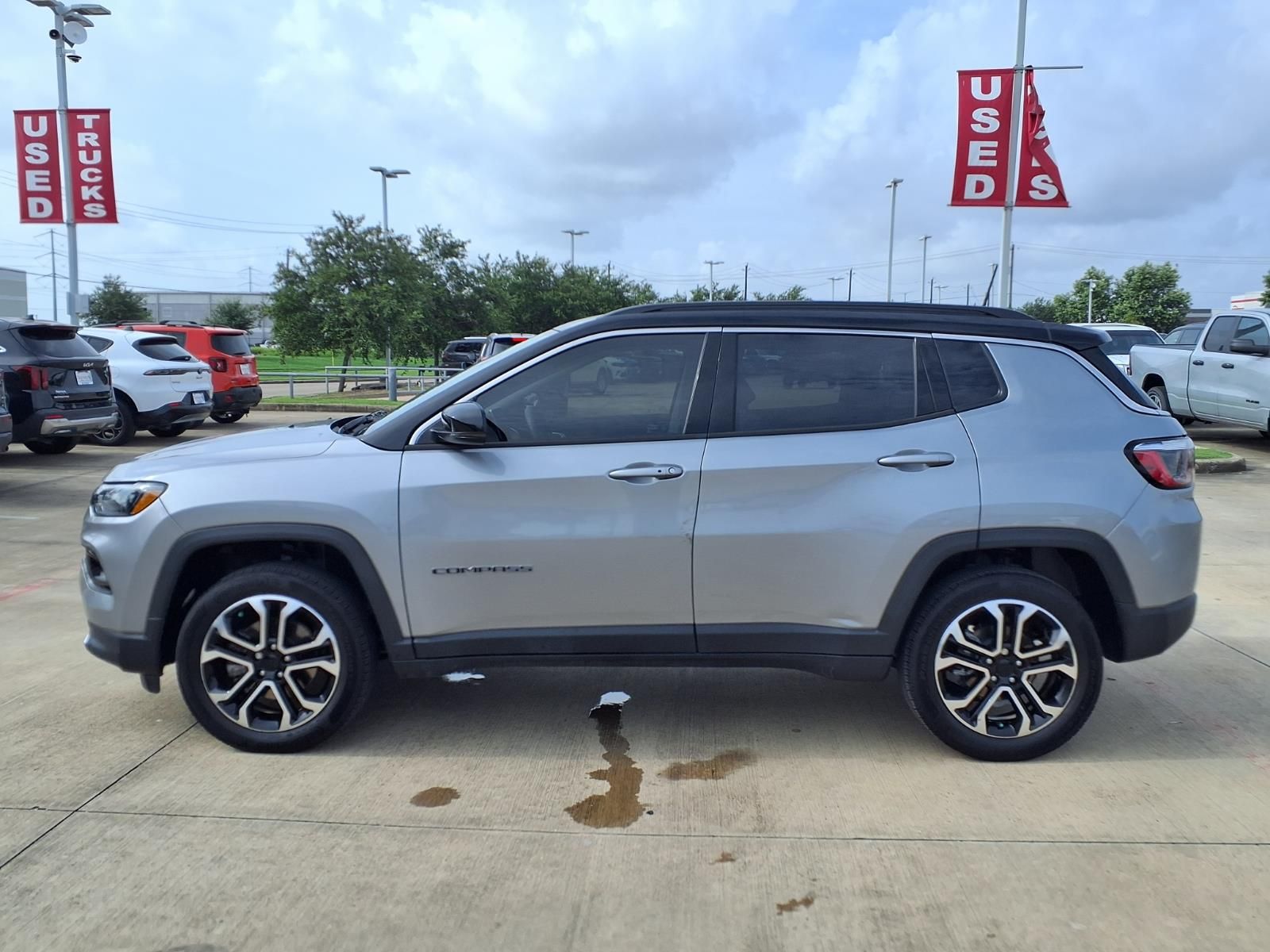 2022 Jeep Compass Limited Silver at Wharton Ford