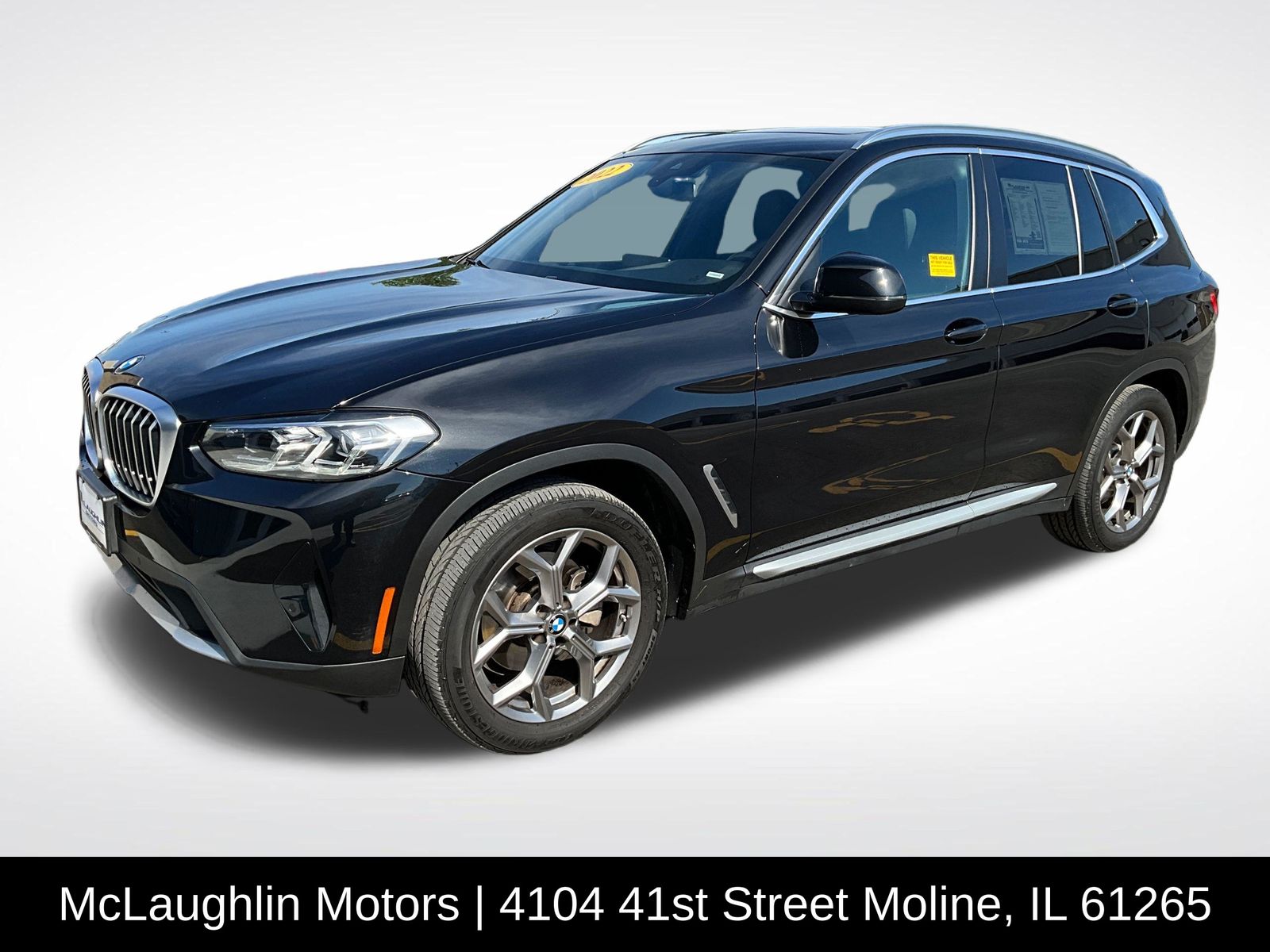 Black Sapphire Metallic 2022 BMW X3 SUV / Crossover All-Wheel Drive 8-Speed Automatic