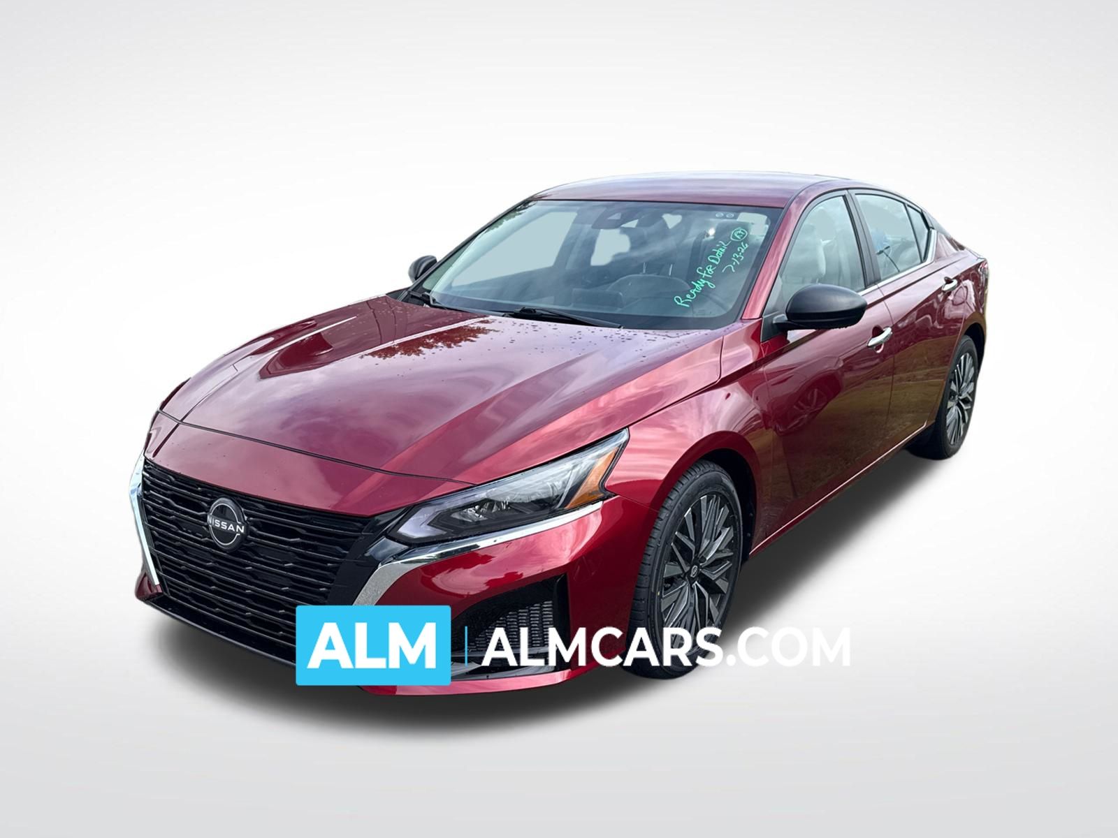 Red (Scarlet Ember) 2025 Nissan Altima Sedan Front-Wheel Drive Continuously Variable Transmission