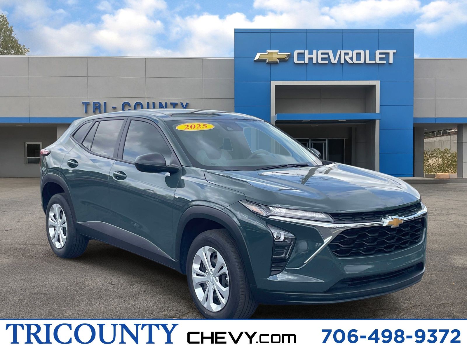 Cypress Gray 2025 Chevrolet Trax LS FWD SUV / Crossover Front-Wheel Drive 6-Speed Automatic