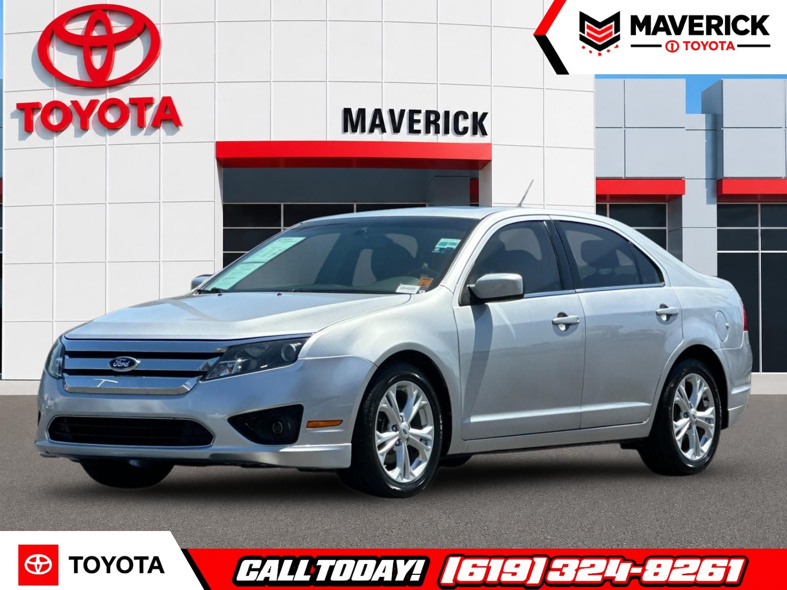 Ingot Silver 2012 Ford Fusion Sedan Front-Wheel Drive 6-Speed Automatic