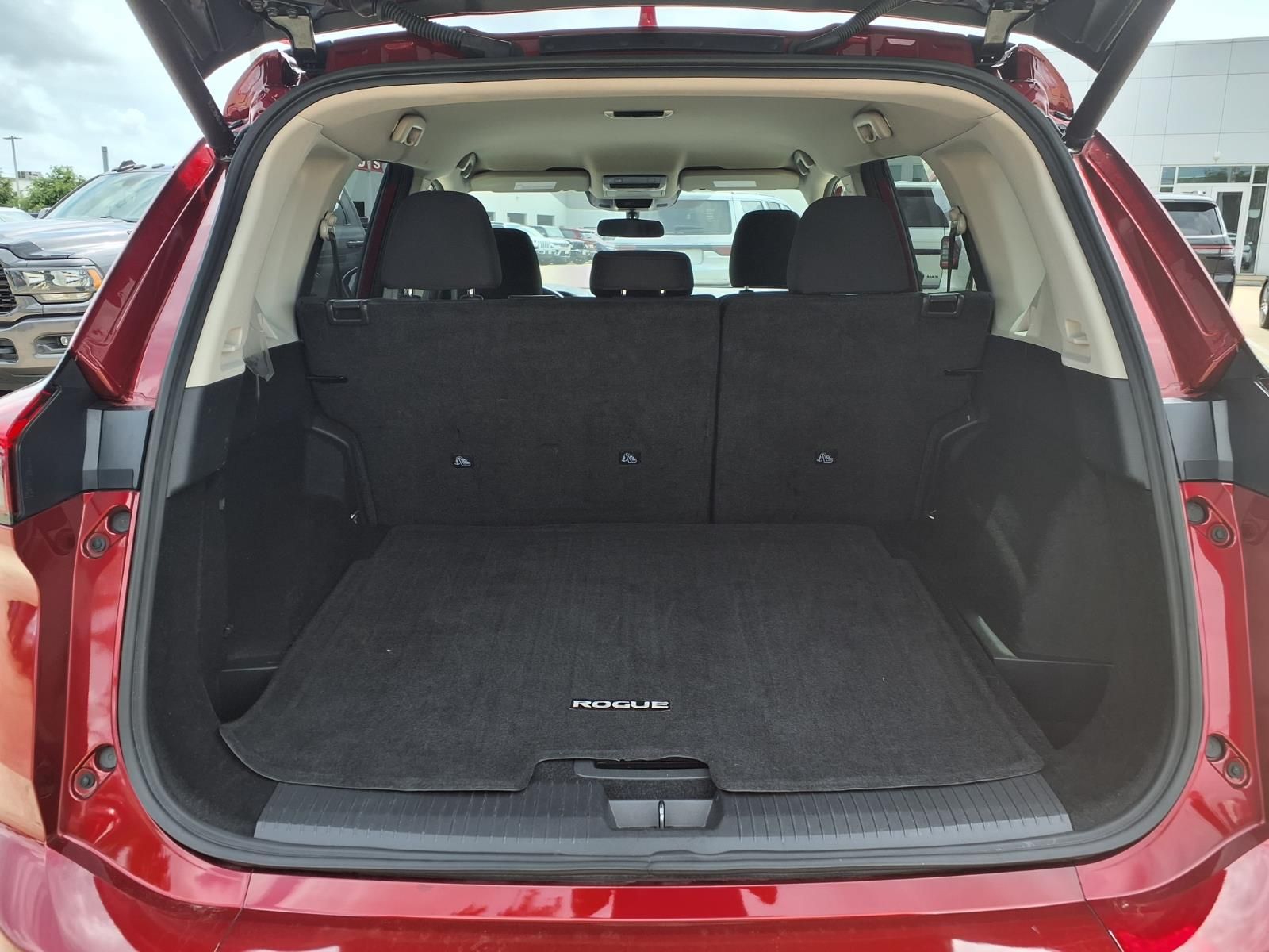 2025 Nissan Rogue SV Red at Central Houston Nissan