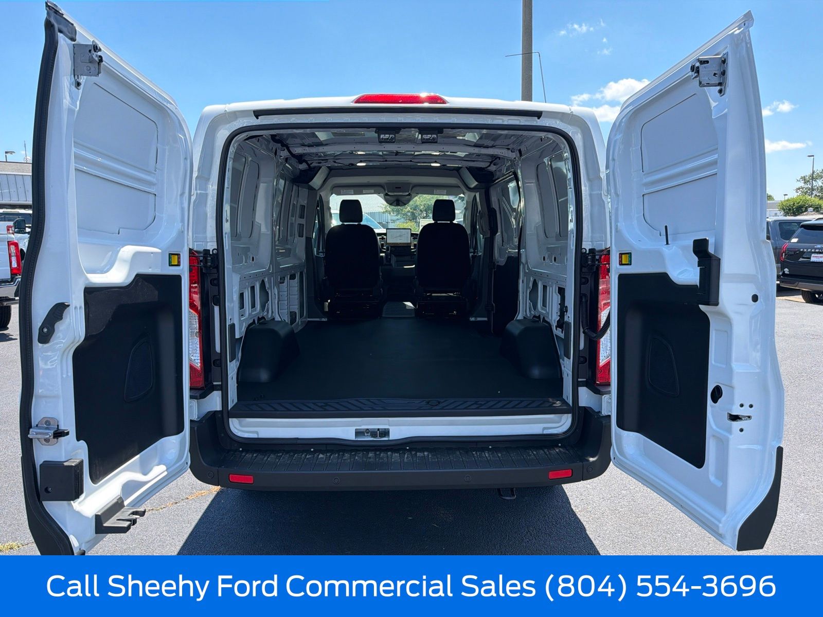 New 2026 Oxford White Ford Low Roof Cargo Van image 12