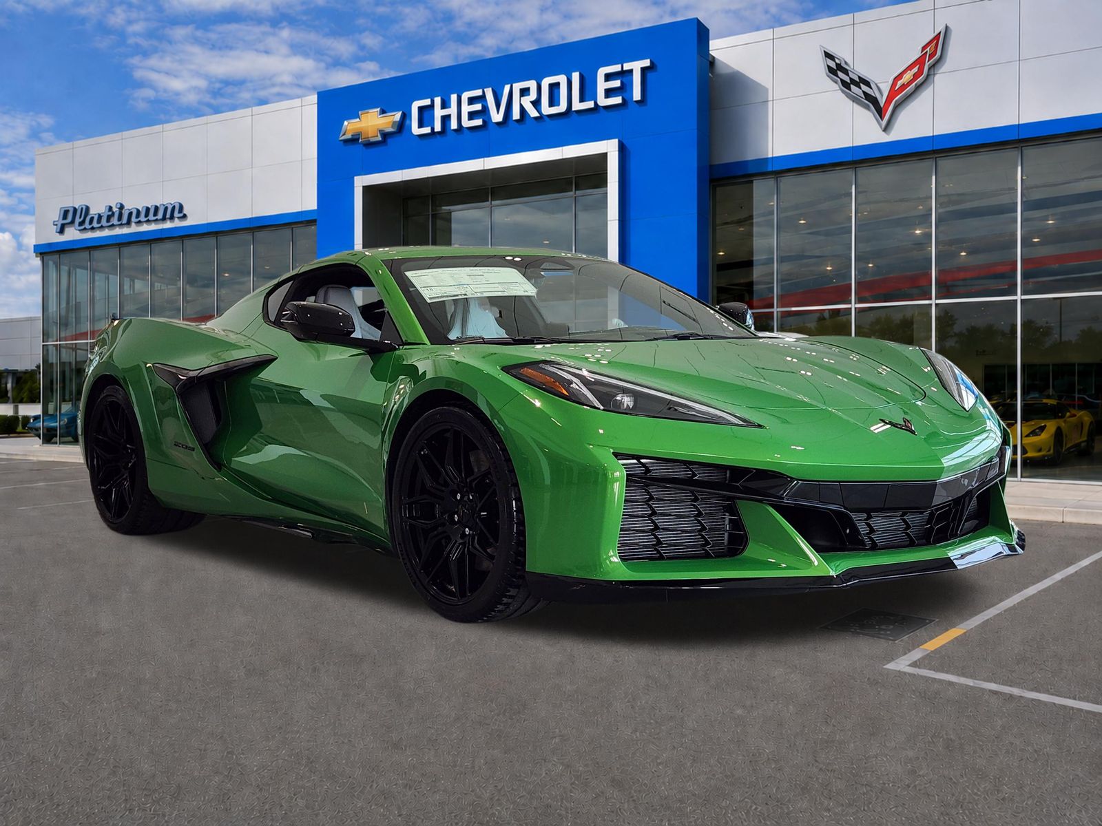 Roswell Green Metallic 2026 Chevrolet Corvette Z06 1LZ Coupe RWD Coupe Rear-Wheel Drive 8-Speed Dual Clutch