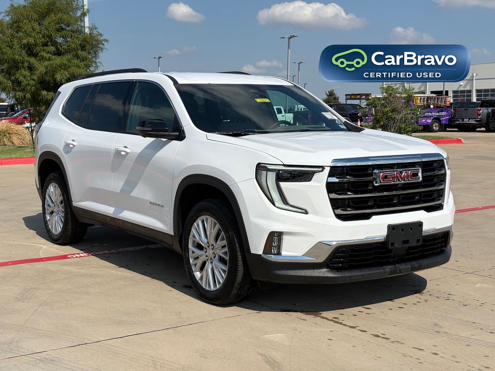 Summit White 2026 GMC Acadia SUV / Crossover Front-Wheel Drive 8-Speed Automatic