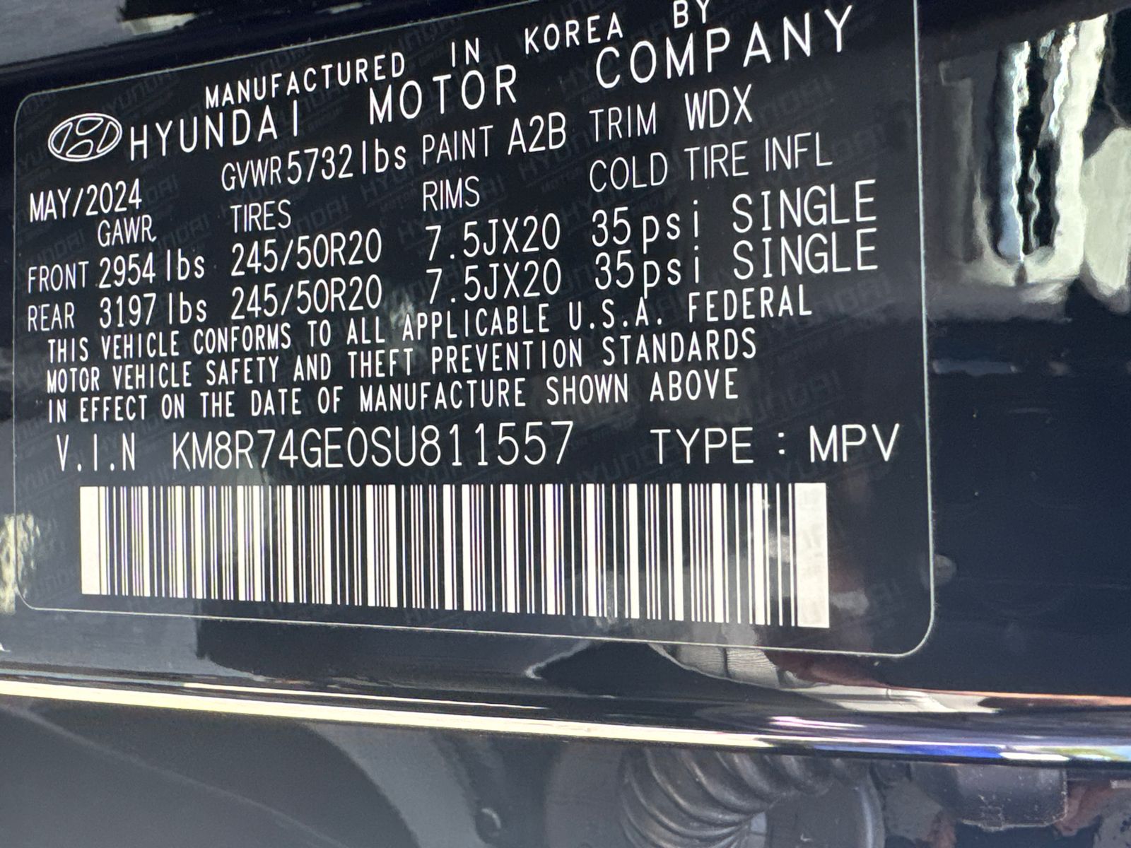 Used 2025 Black Hyundai Calligraphy image 33
