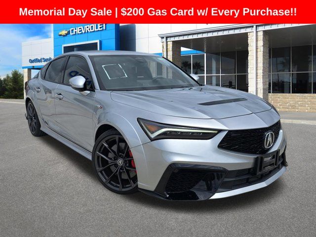 Lunar Silver Metallic 2024 Acura Integra Type S FWD Sedan Front-Wheel Drive 6-Speed Manual