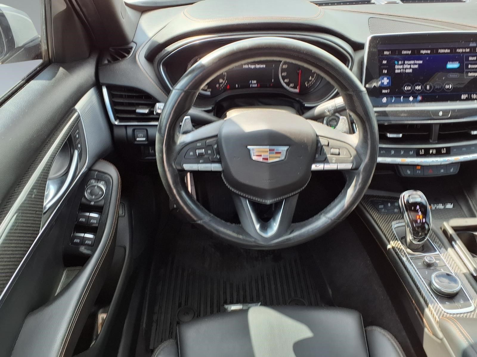 2024 Cadillac CT5 V-Series White at Bayway Cadillac of The Woodlands
