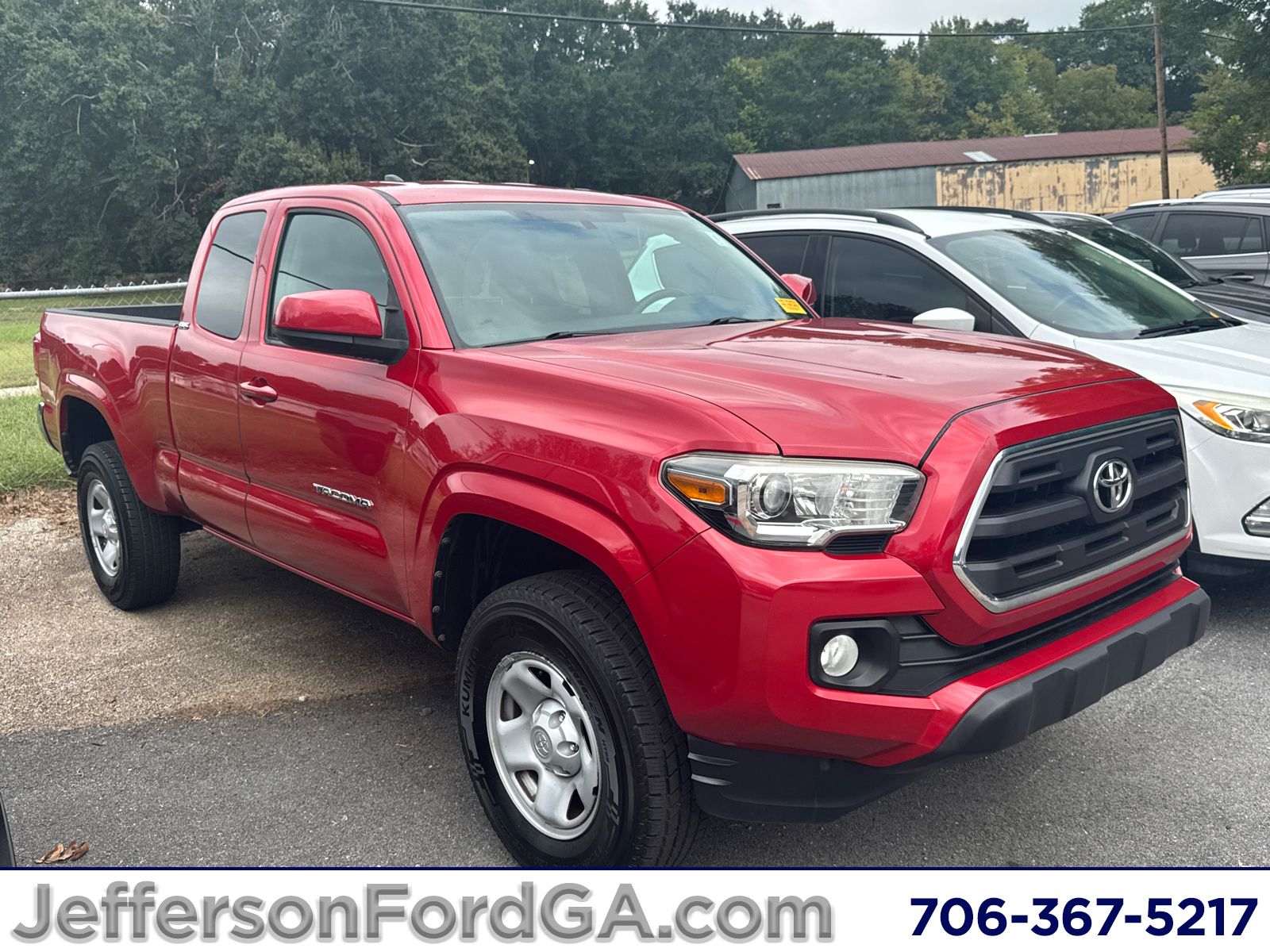Barcelona Red Metallic 2016 Toyota Tacoma Pickup Truck 4X2 6-Speed Automatic