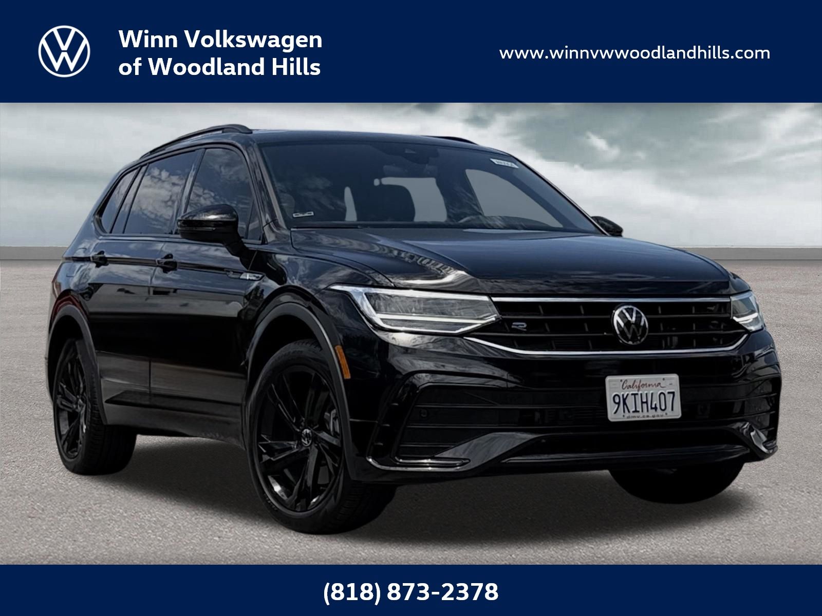 2024 Volkswagen Tiguan 2.0T SE R-Line Black