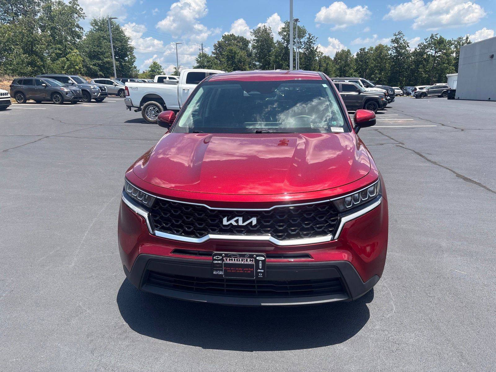 Passion Red Tintcoat 2023 Kia Sorento SUV / Crossover Front-Wheel Drive 8-Speed Automatic