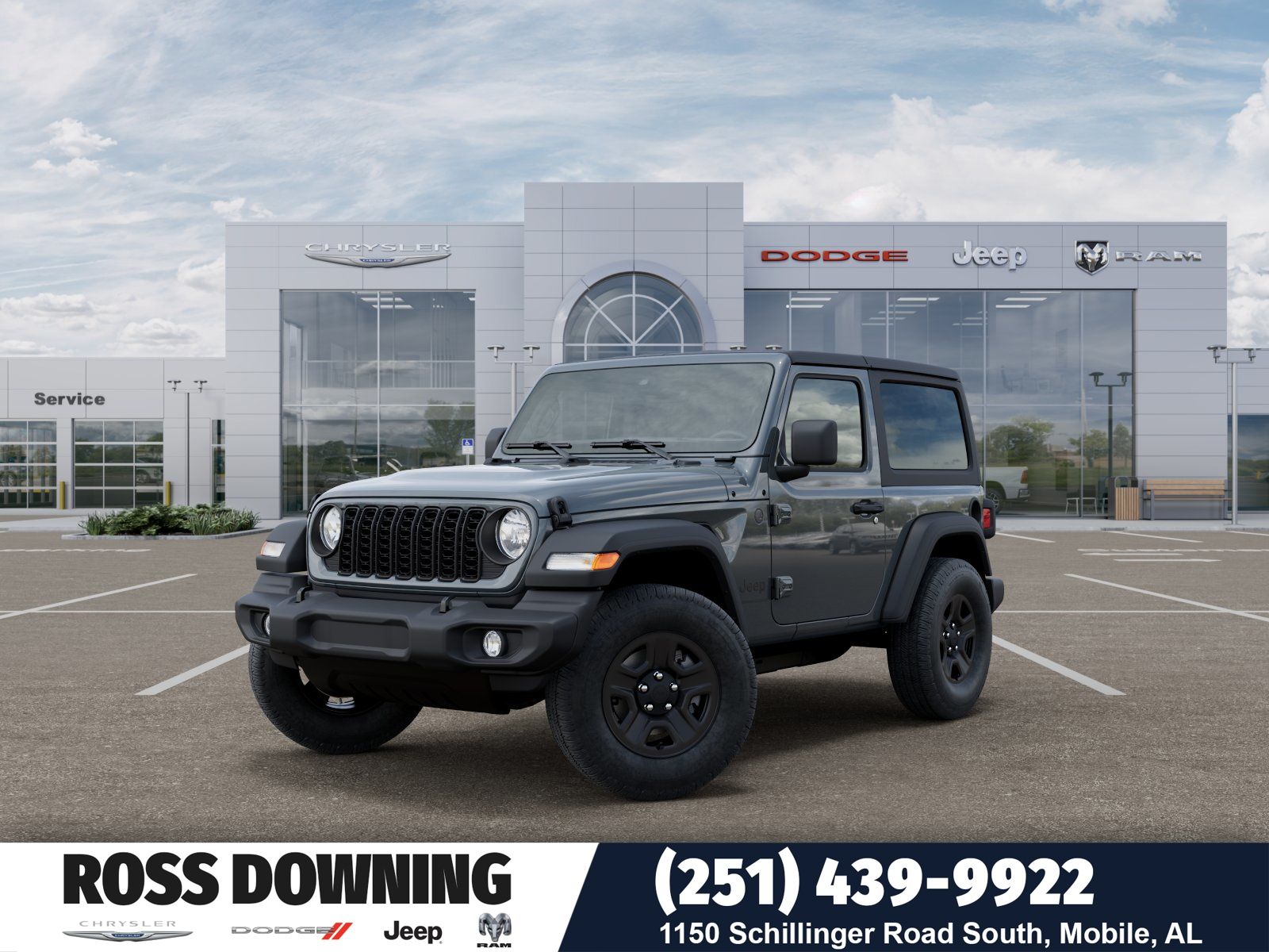 Anvil Clear Coat 2026 Jeep Wrangler SUV / Crossover Four-Wheel Drive 8-Speed Automatic