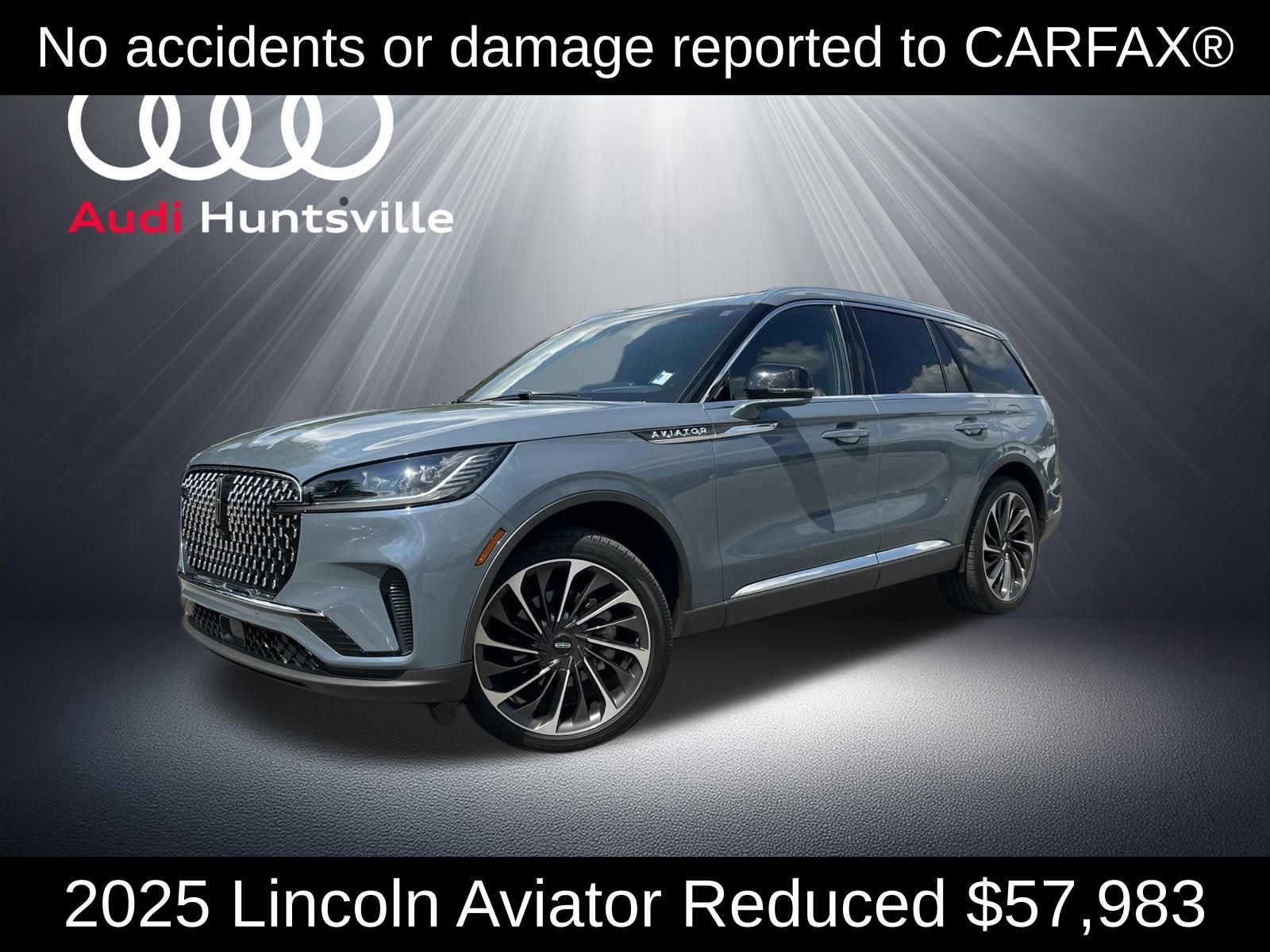Whisper Blue Met CC 2025 Lincoln Aviator SUV / Crossover All-Wheel Drive Automatic