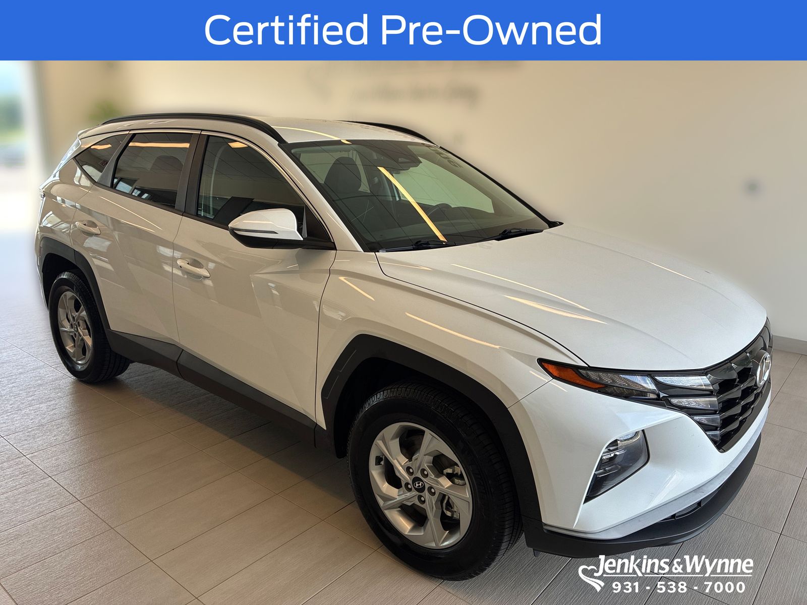 Quartz White 2022 Hyundai Tucson SUV / Crossover All-Wheel Drive 8-Speed Automatic