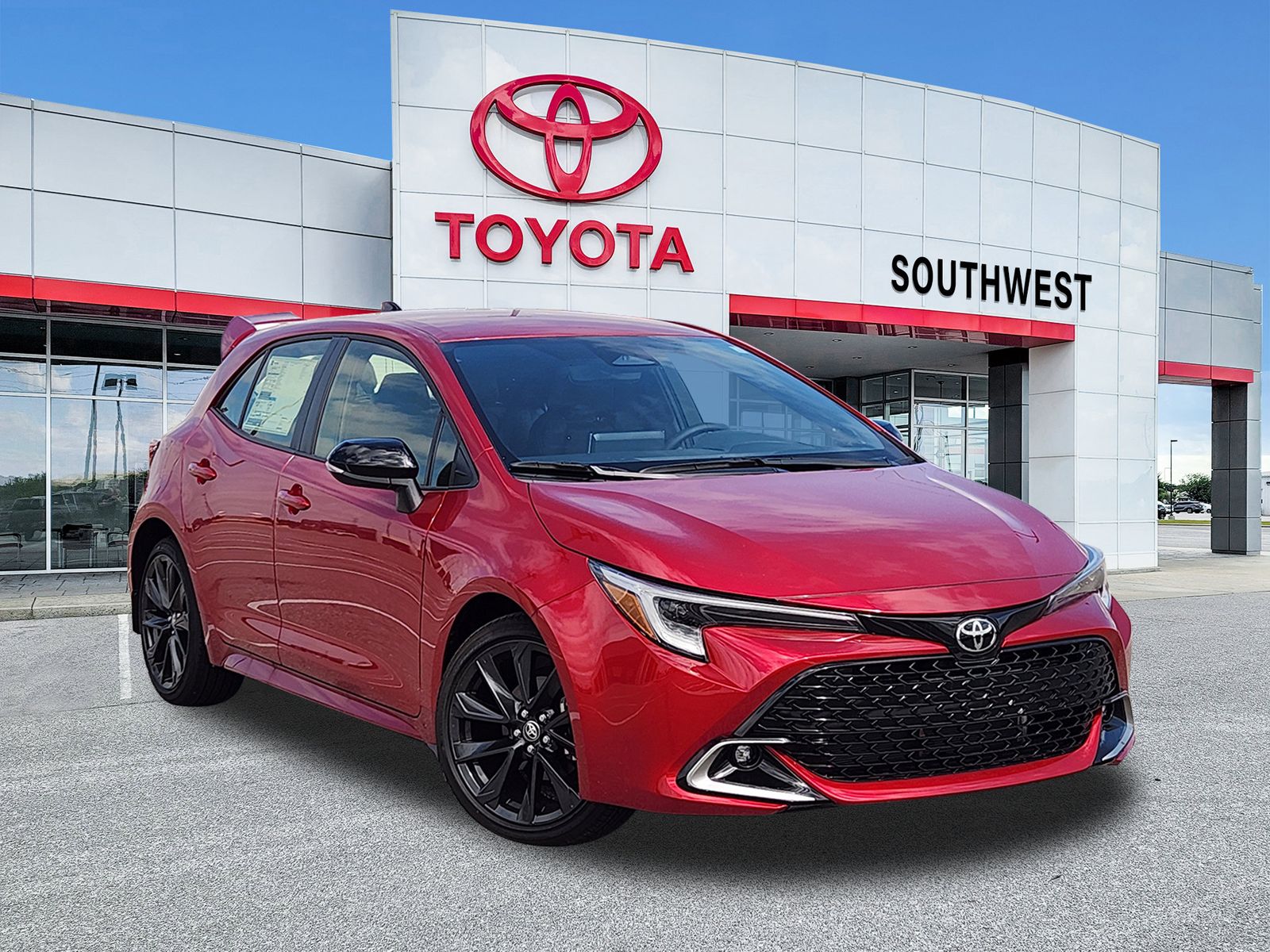 Finish Line Red 2026 Toyota Corolla Hatchback XSE FWD Hatchback Front-Wheel Drive Continuously Variable Transmission