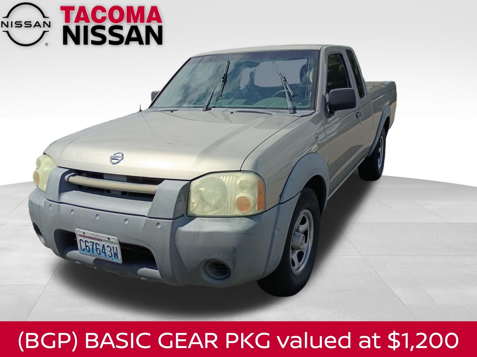 Sand Dune Metallic 2004 Nissan Frontier Pickup Truck Rear-Wheel Drive 4-Speed Automatic Overdrive