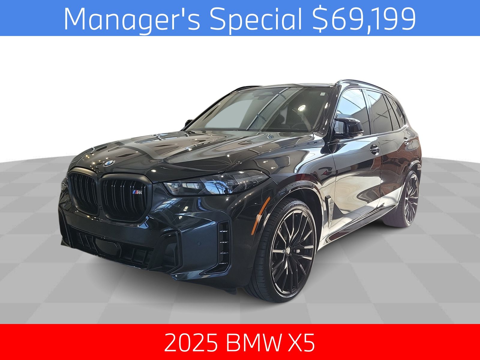 Black Sapphire Metallic 2025 BMW X5 SUV / Crossover All-Wheel Drive 8-Speed Automatic