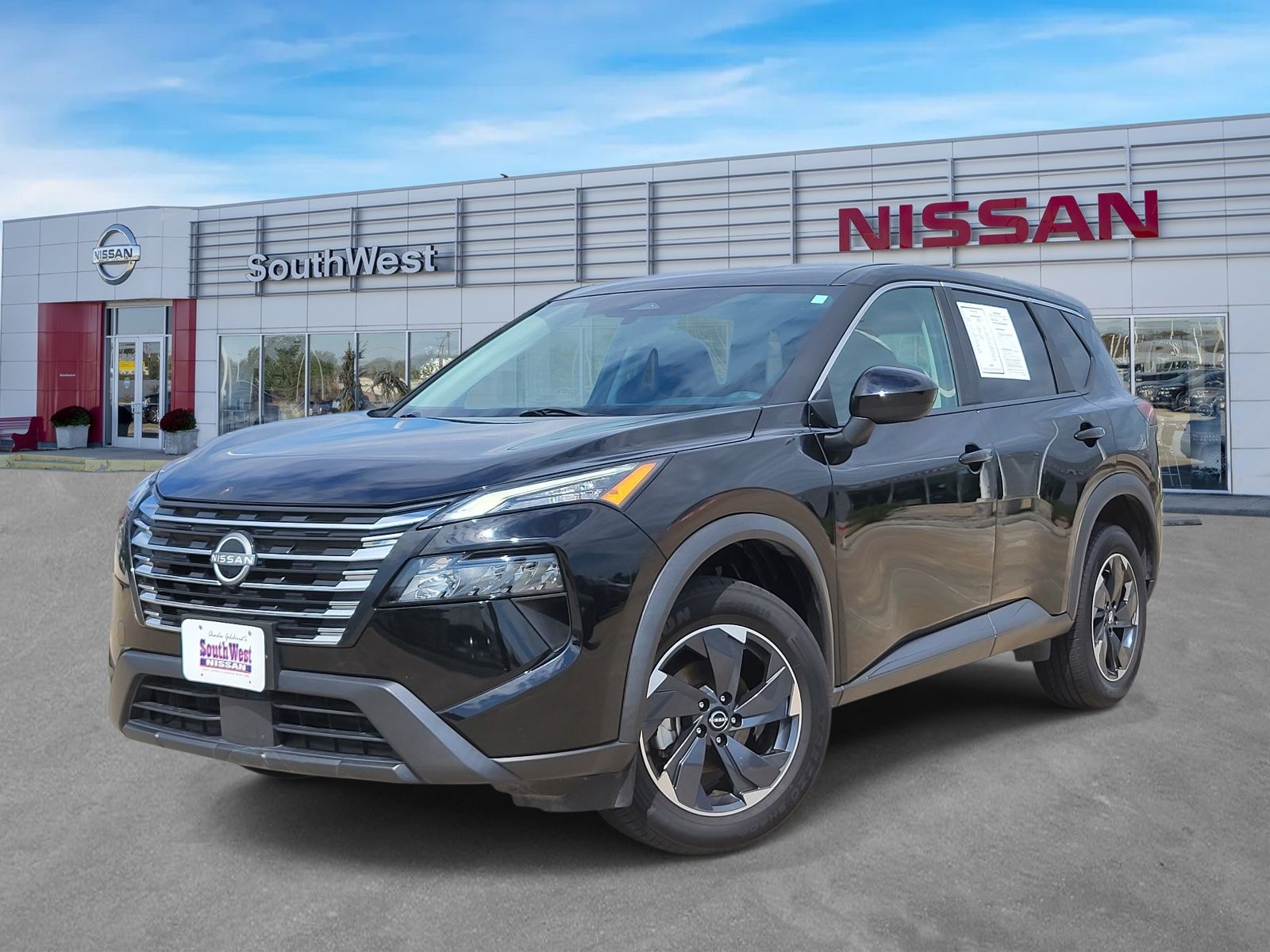 Super Black 2024 Nissan Rogue SUV / Crossover All-Wheel Drive Continuously Variable Transmission