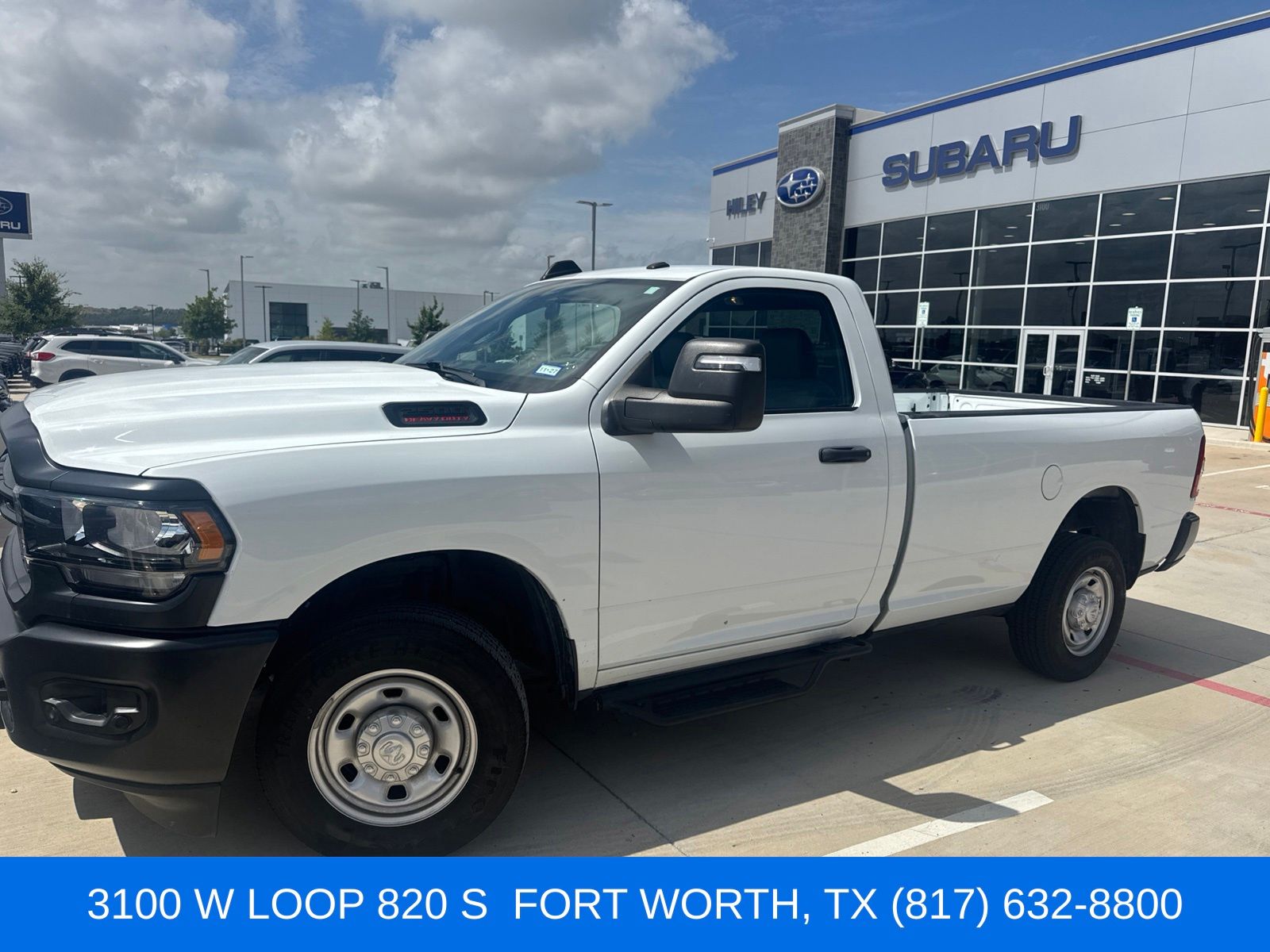Bright White Clearcoat 2024 RAM 2500 Pickup Truck 4X2 8-Speed Automatic