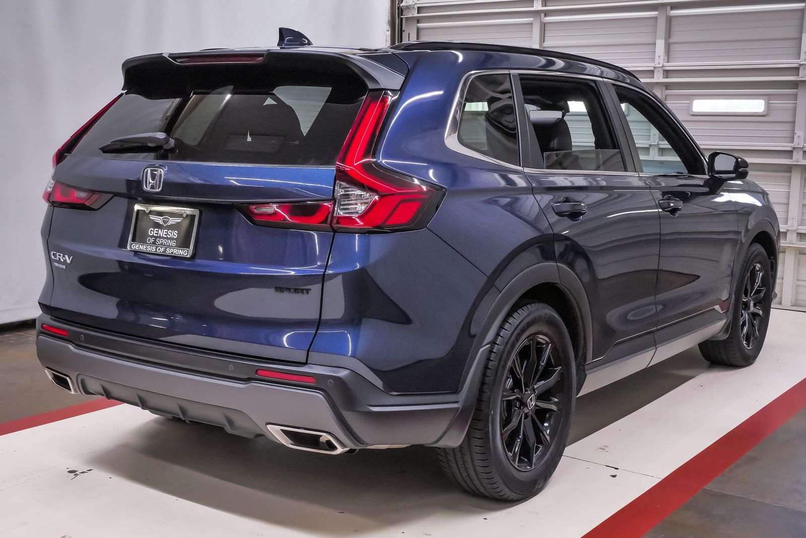 2024 Honda CR-V Hybrid Sport-L Blue at Parkway Family Mazda