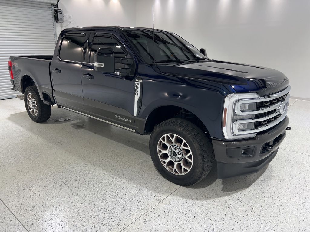 Bronze 2024 Ford F-350 Super Duty King Ranch Crew Cab 4WD Pickup Truck Four-Wheel Drive Automatic