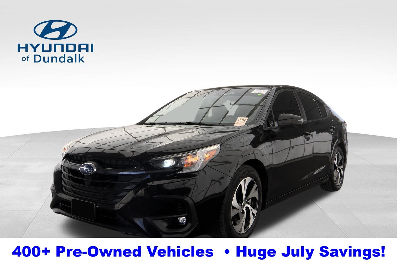 Crystal Black Silica 2023 Subaru Legacy Sedan All-Wheel Drive Continuously Variable Transmission