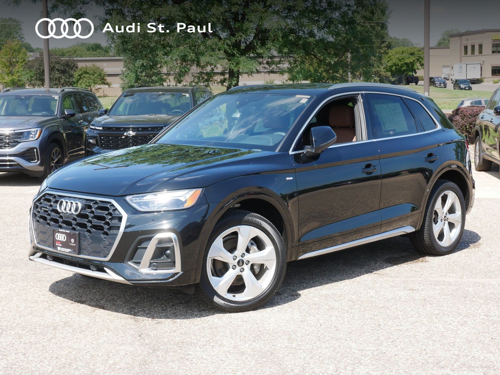 Mythos Black Metallic 2023 Audi Q5 SUV / Crossover All-Wheel Drive 7-Speed Automatic