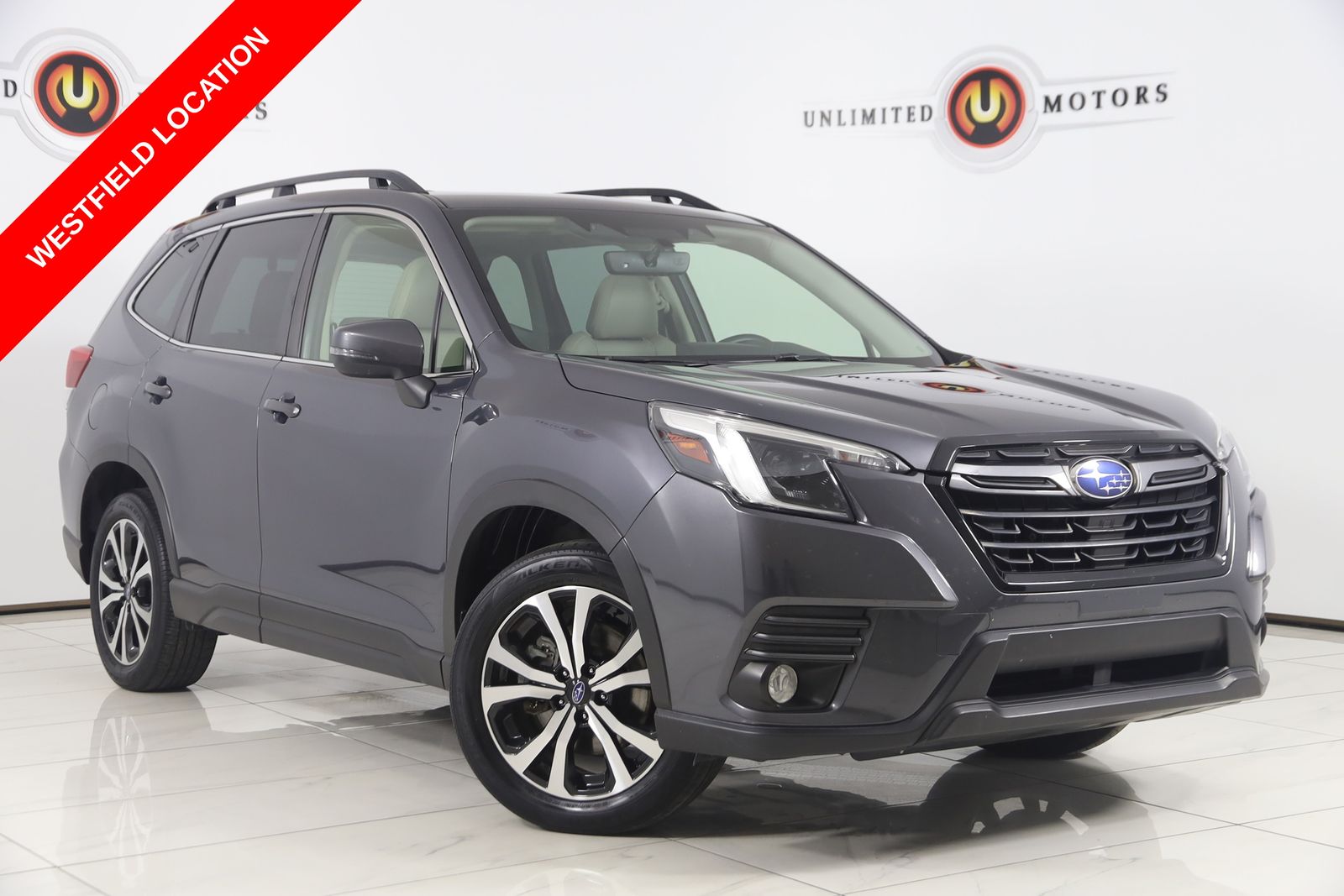 Magnetite Gray Metallic 2023 Subaru Forester SUV / Crossover All-Wheel Drive Continuously Variable Transmission