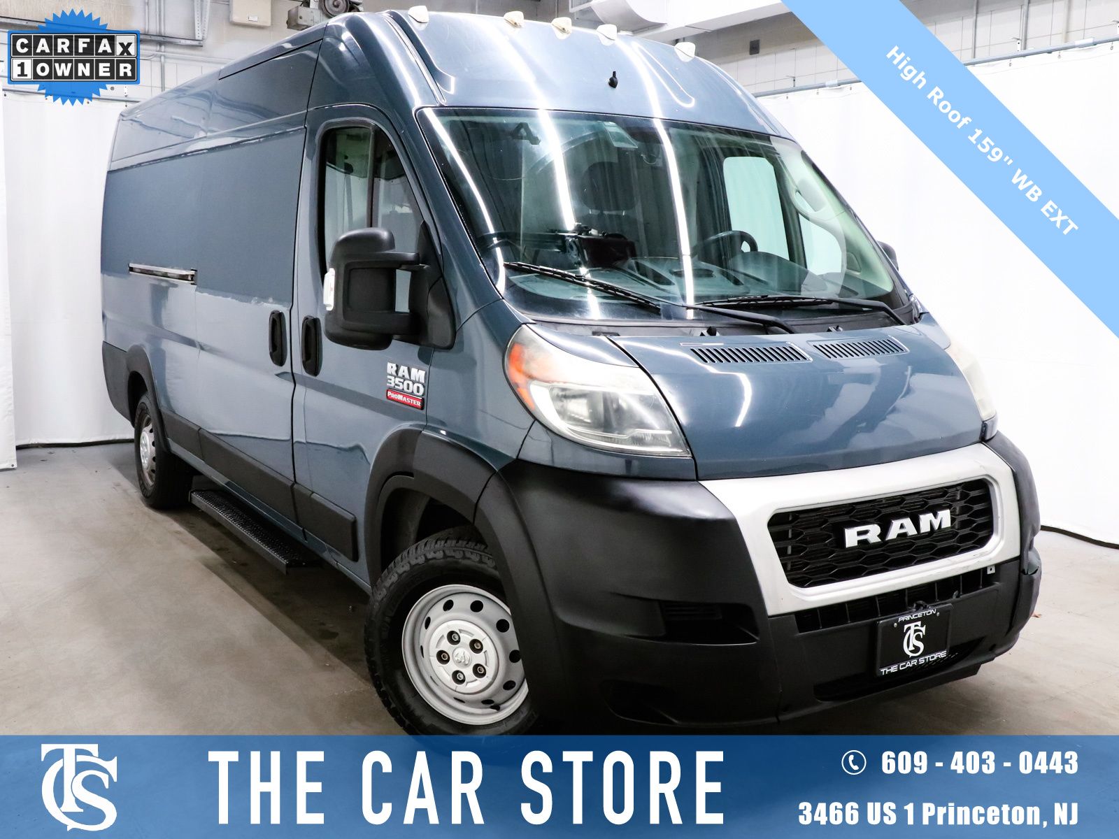2019 RAM ProMaster 3500 159 High Roof Extended Cargo Van FWD