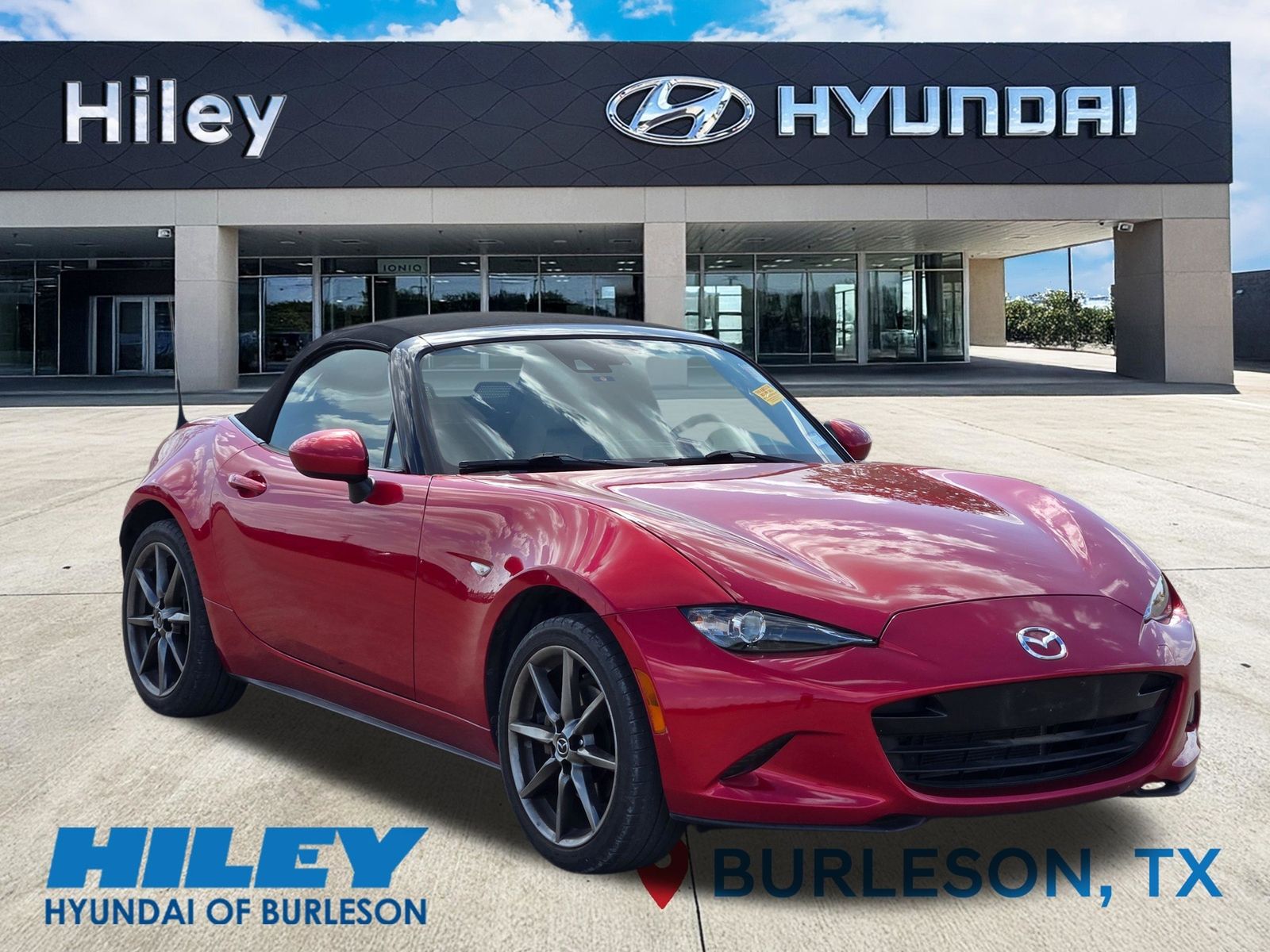 Soul Red Metallic 2016 Mazda MX-5 Miata Convertible Rear-Wheel Drive 6-Speed Manual
