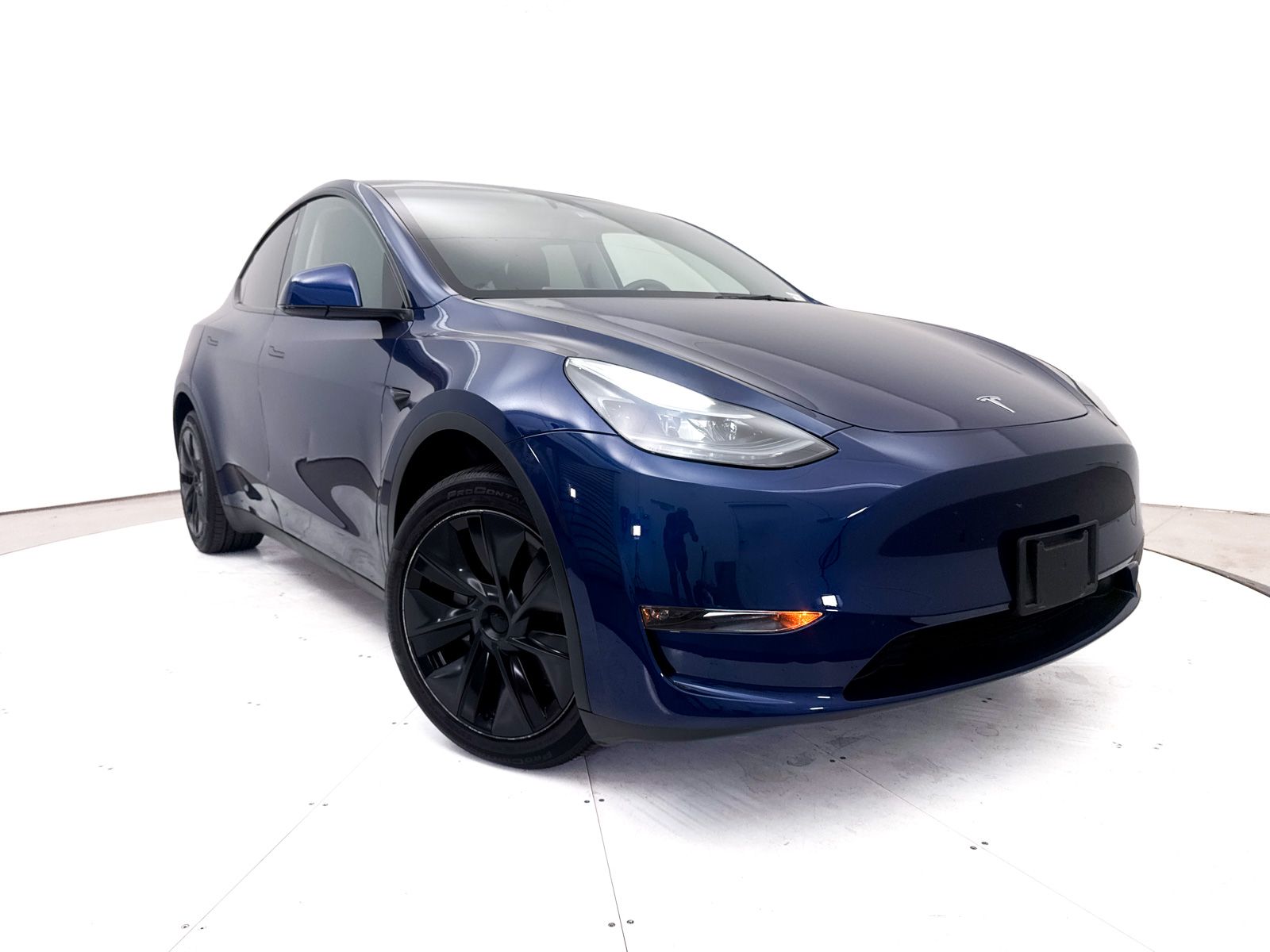 Deep Blue Metallic 2024 Tesla Model Y SUV / Crossover All-Wheel Drive 1-Speed Automatic