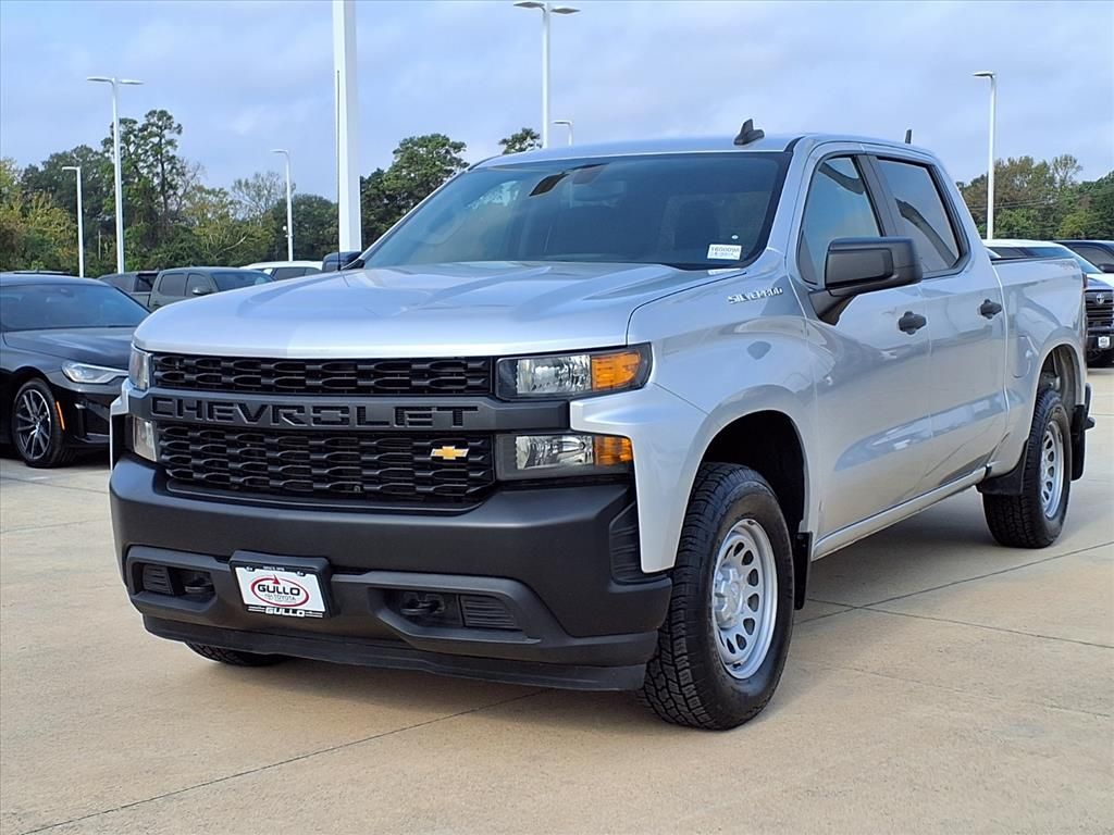 2021 Chevrolet Silverado 1500 WT Silver at Classic Elite Chevrolet Sugar Land