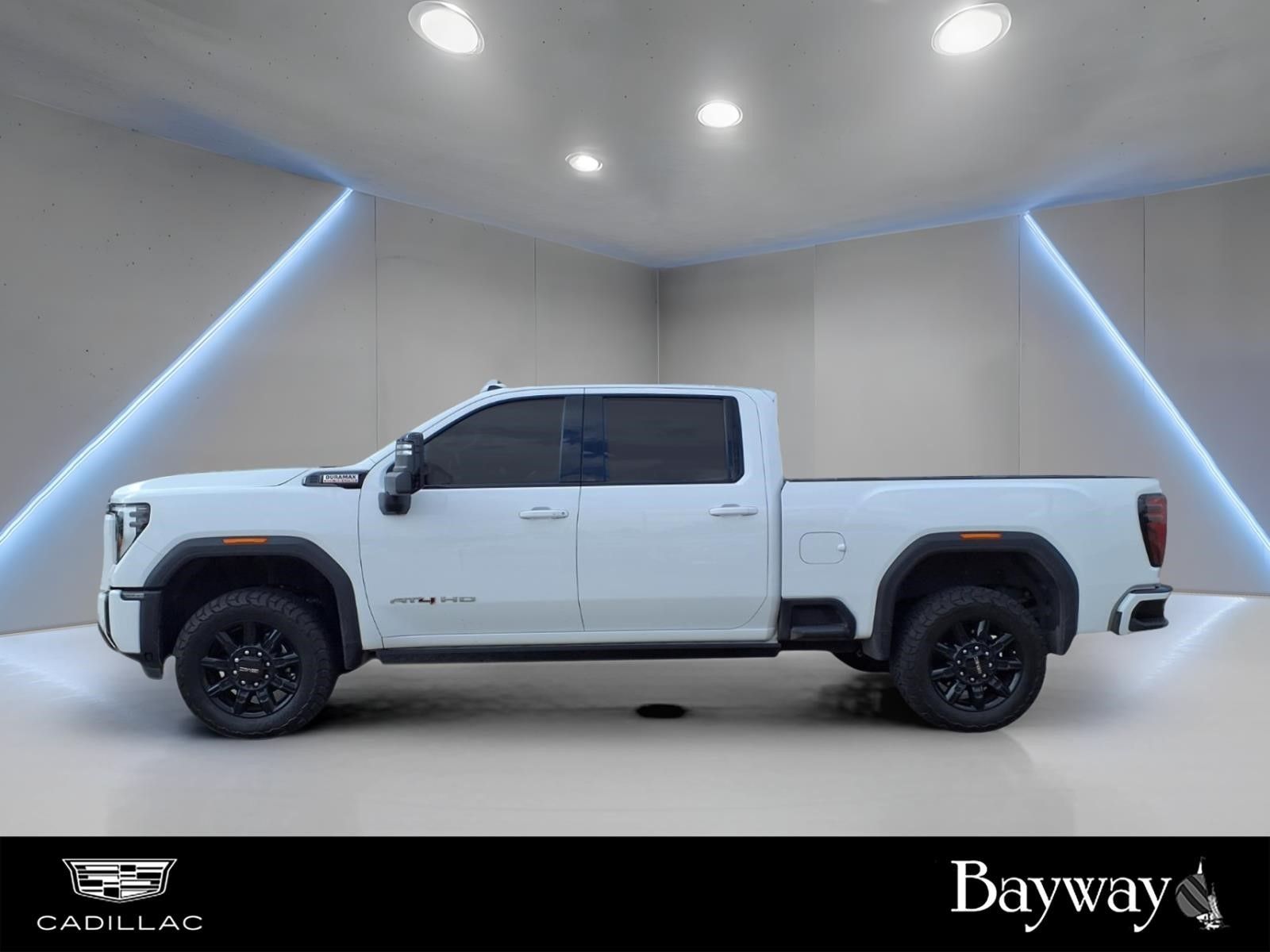 2024 GMC Sierra 2500HD AT4 White at DeMontrond Gulf Freeway